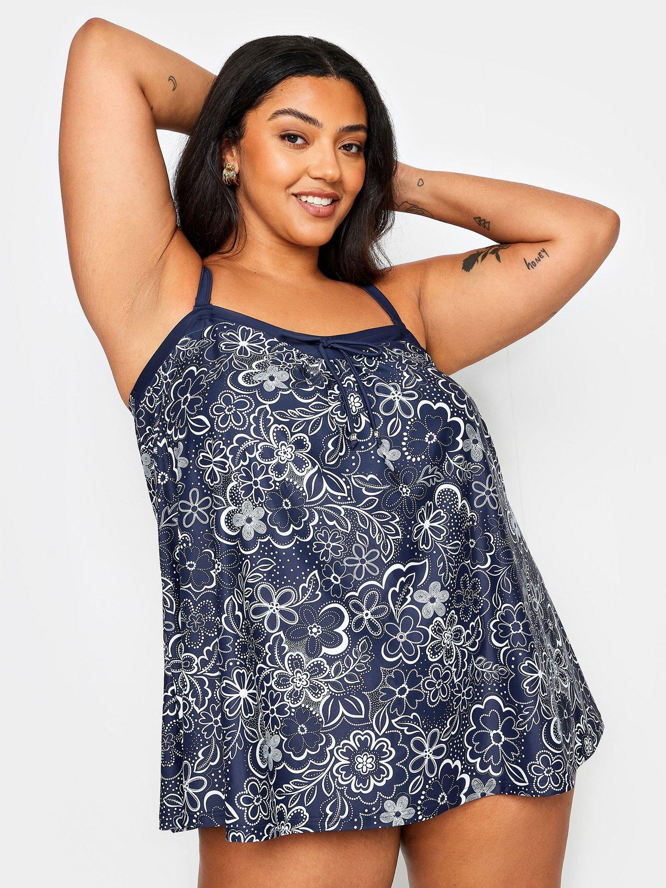 yours-curve-batik-floral-a-line-tankini