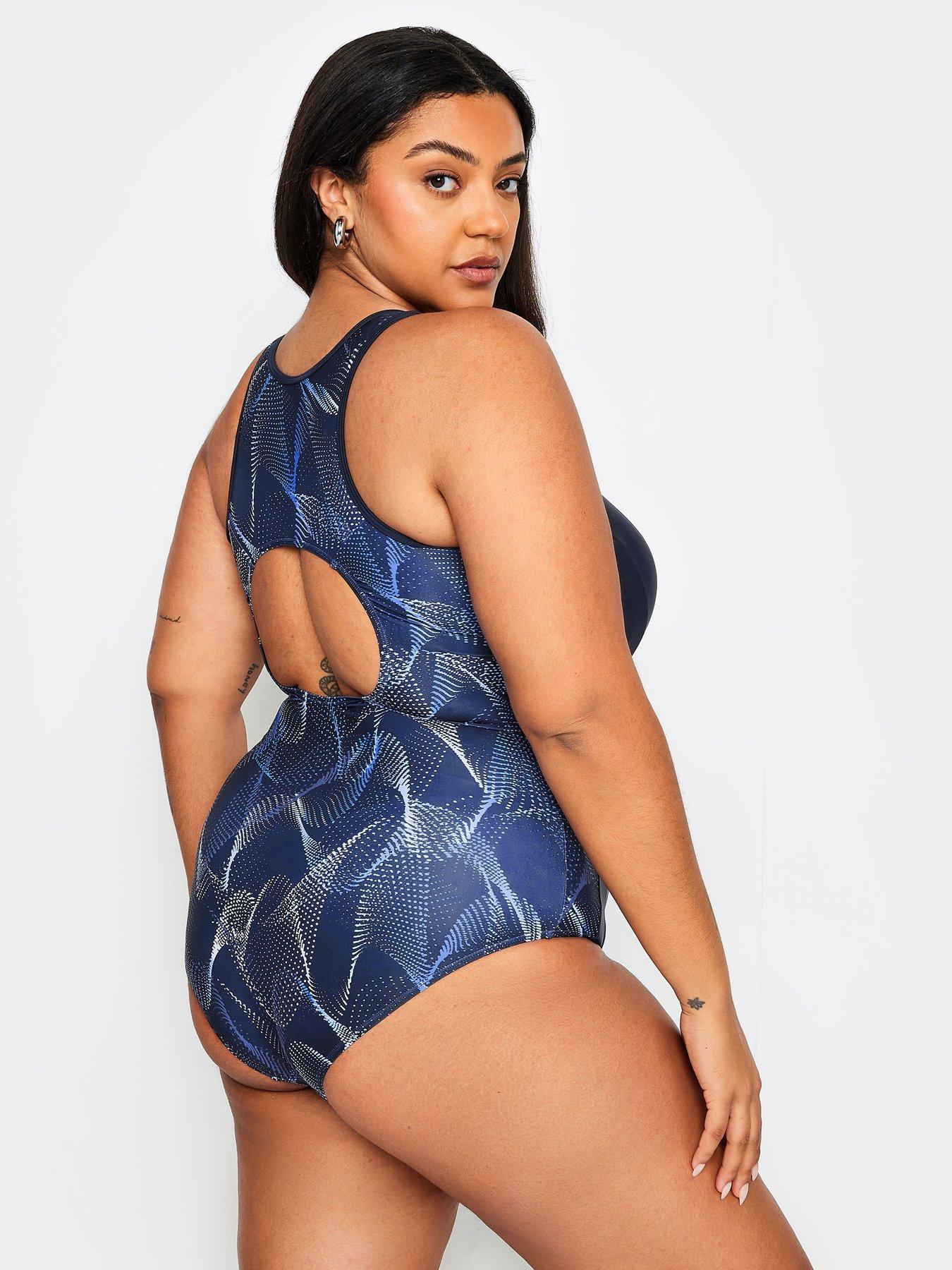 yours-curve-active-wavelength-swimsuit-bluestillFront