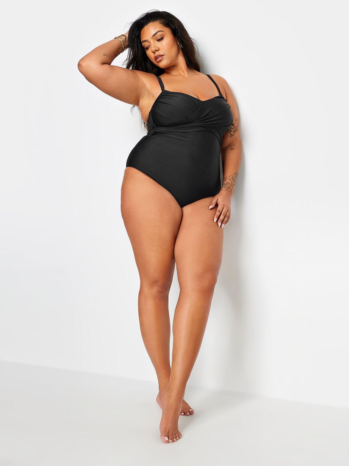 yours-curve-double-crossover-swimsuit-blackback