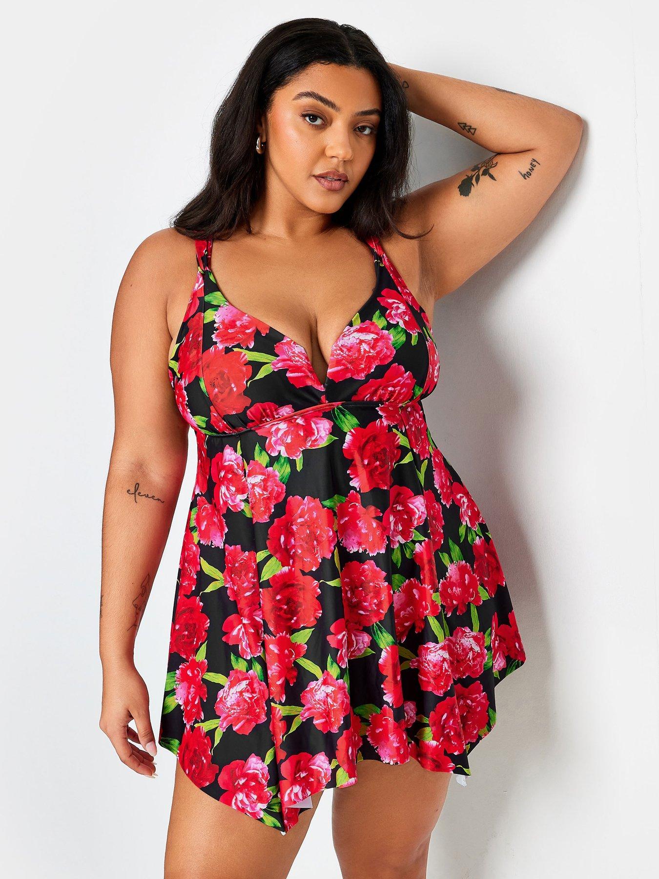 Shop Plus Size Women s Swimwear beachwear Very Ireland