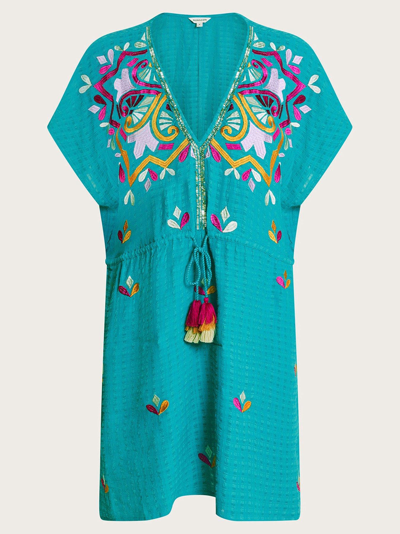 monsoon-bonita-embellished-kaftan-blueoutfit