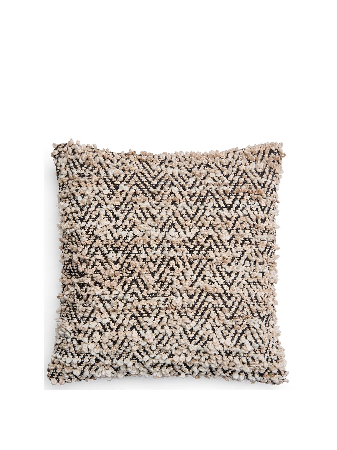 very-home-boucle-chevron-cushionstillFront