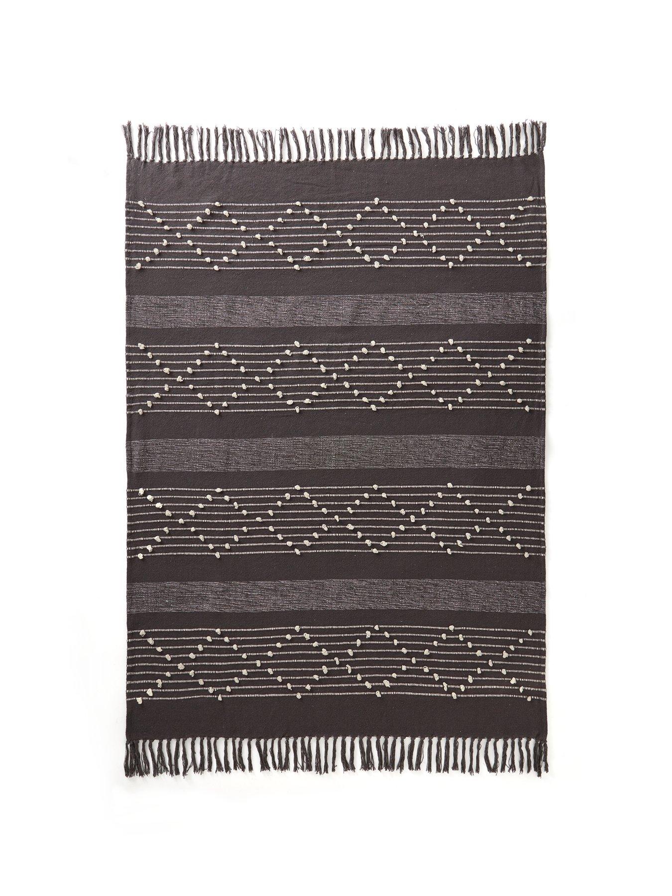 Image 4 of 4 of The Very Collection Julietta Throw - Grey