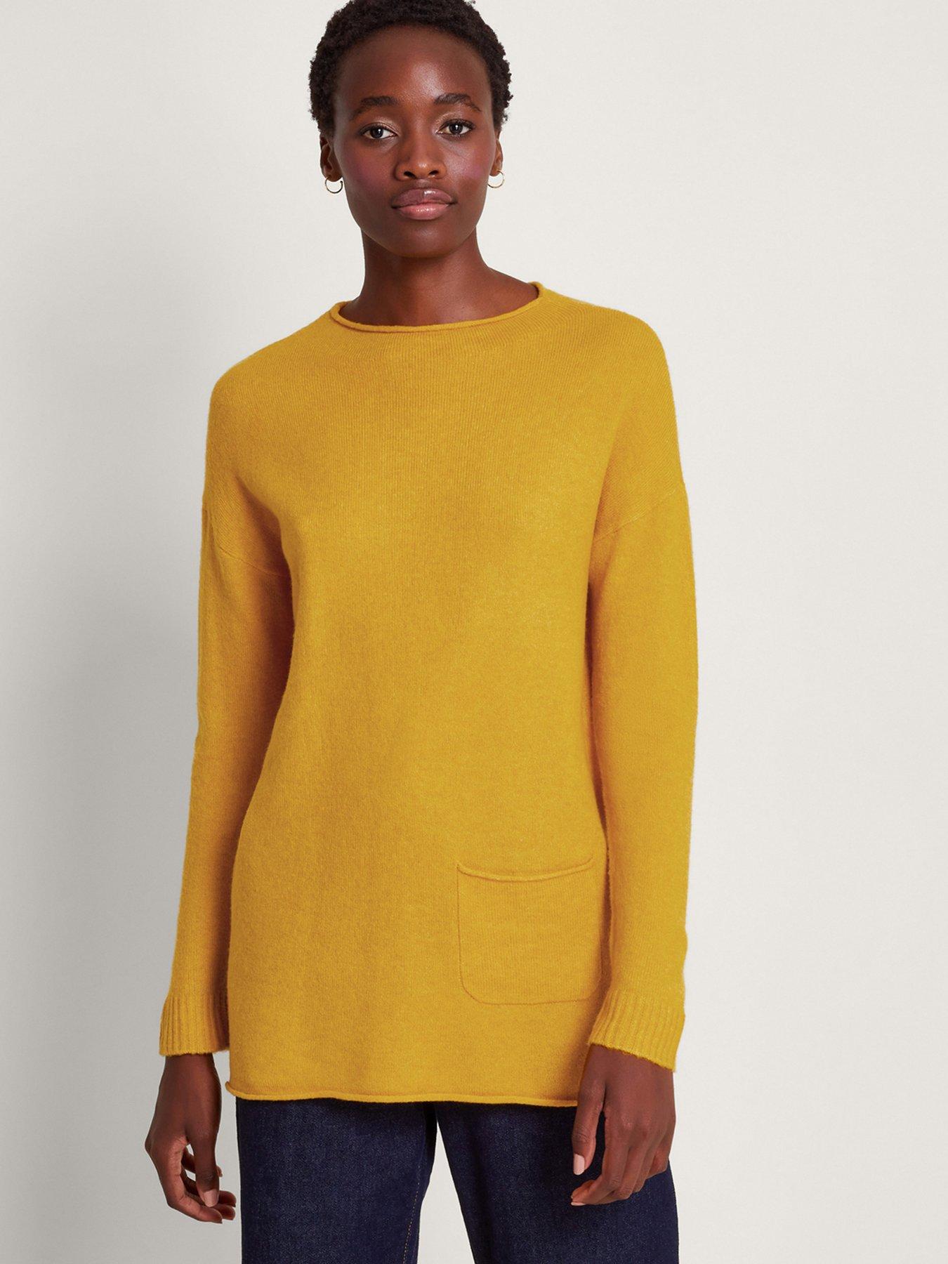 monsoon-pia-pocket-jumper-yellow