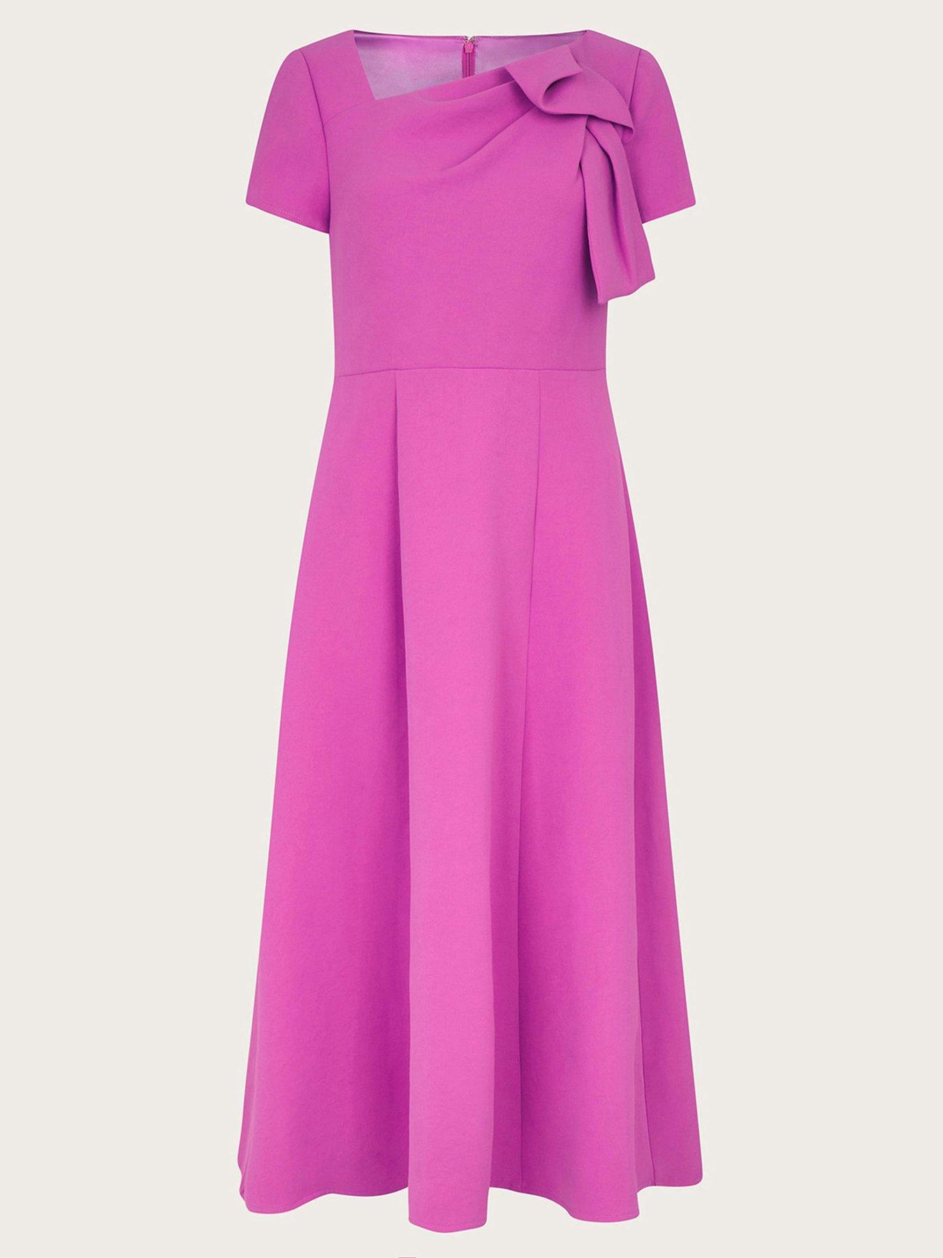 monsoon-poppy-flared-dress-pinkback