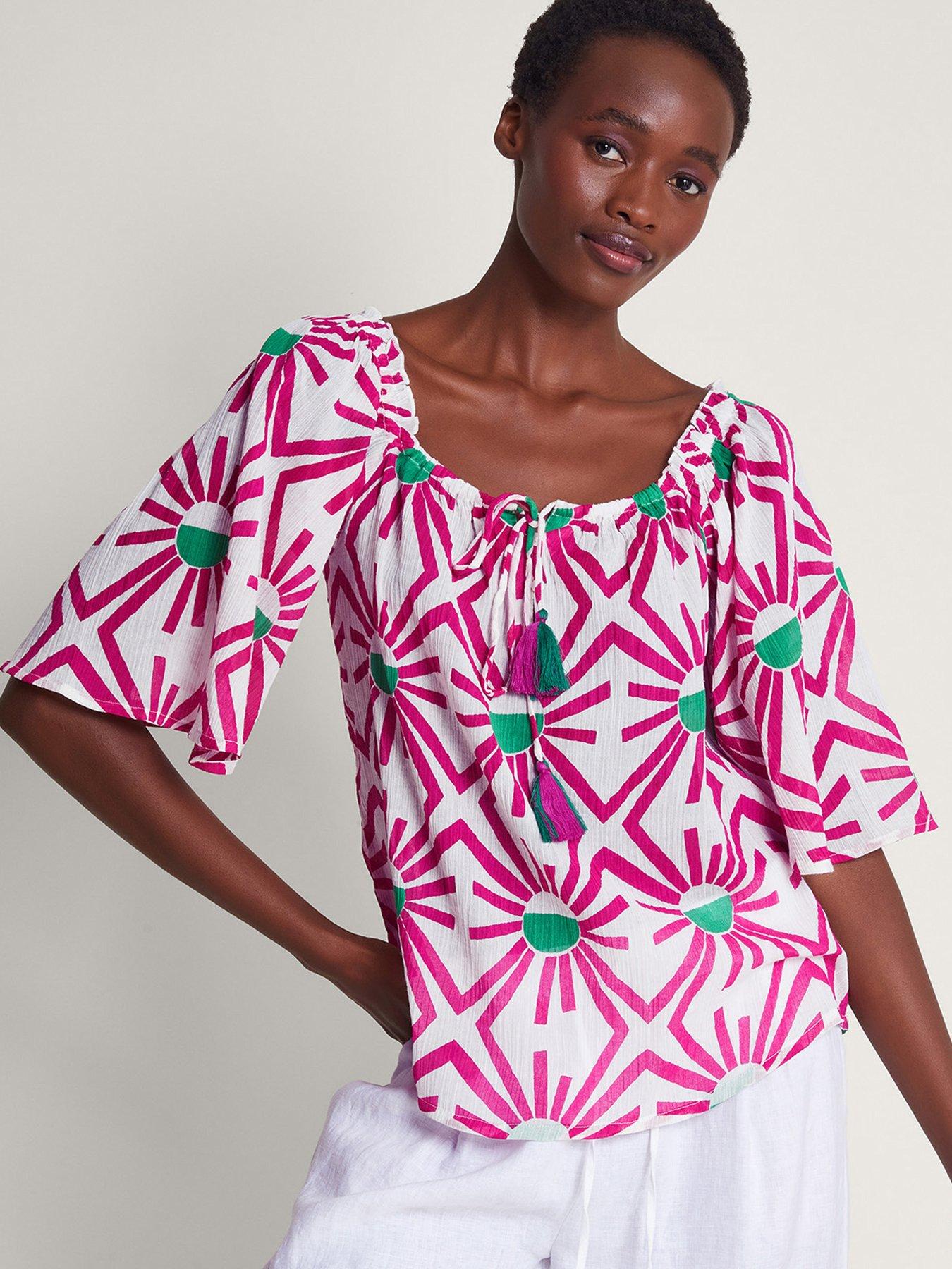 monsoon-zamora-geometric-print-sun-top-pink