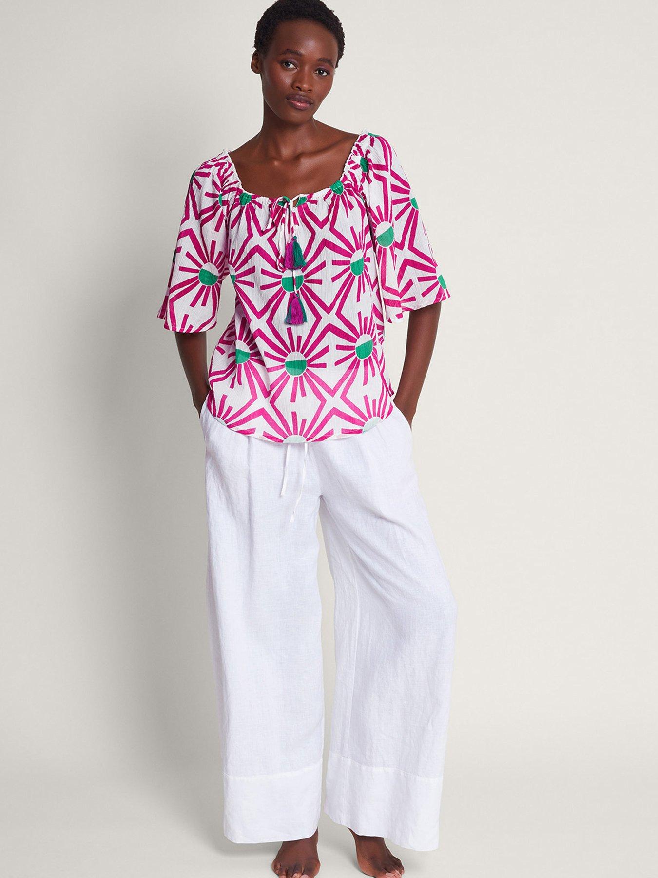 monsoon-zamora-geometric-print-sun-top-pinkback