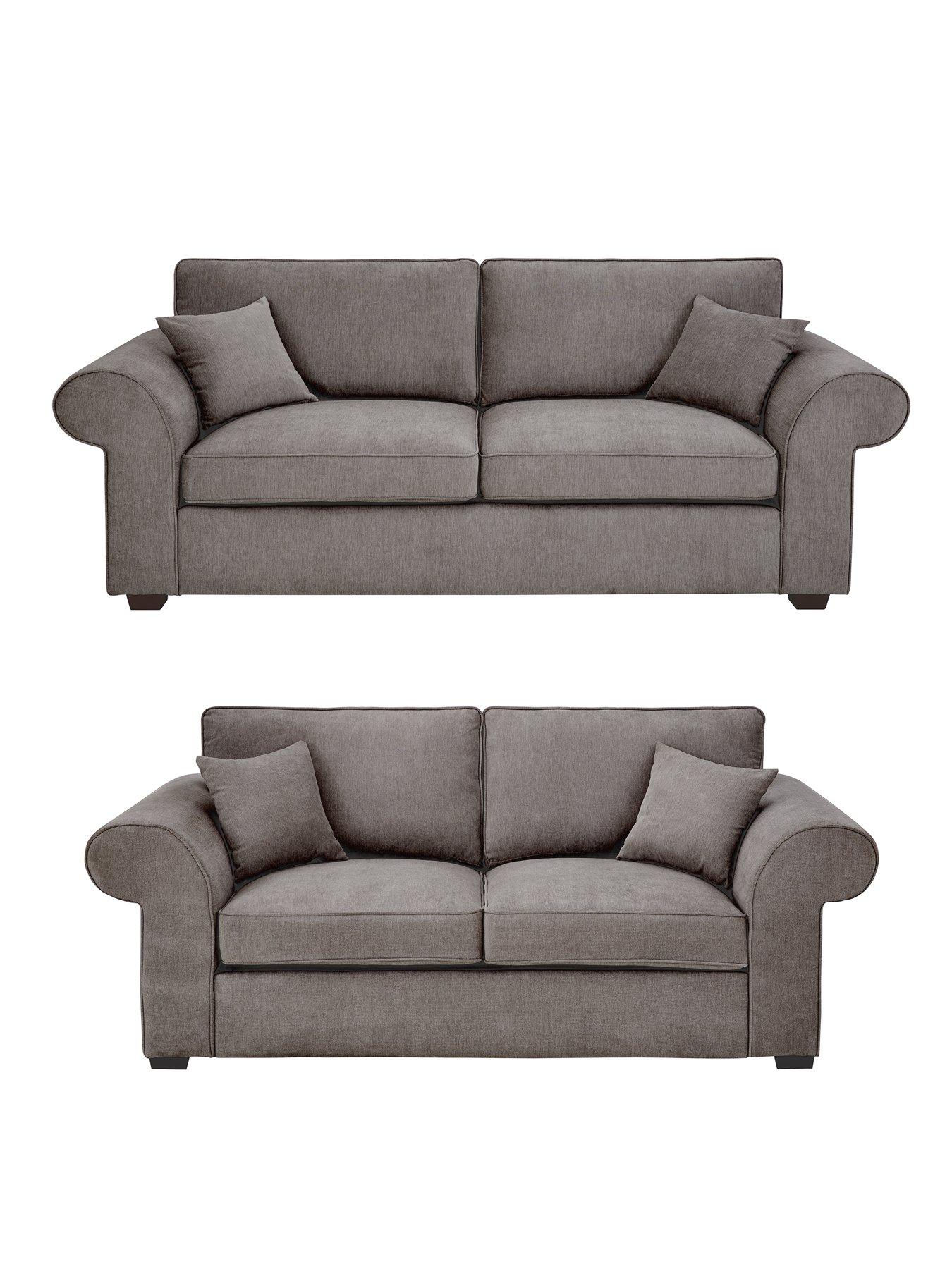 Image 1 of 1 of Very Home Beatrice 3 + 2 Seater Fabric Sofa (Buy &amp; SAVE!) -&nbsp;FSC&reg; Certified