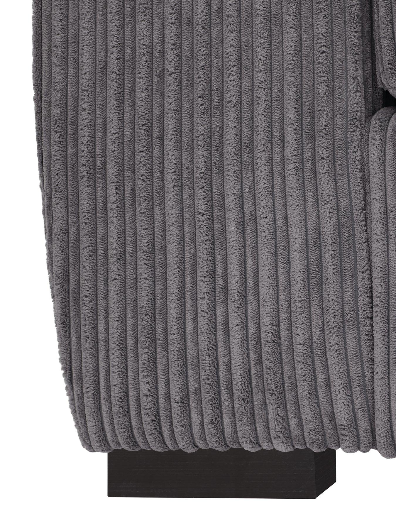 Image 5 of 7 of The Very Collection Amalfi Scatter Back&nbsp;3 + 2 Seater Fabric Sofa (Buy &amp; SAVE!) - Charcoal - FSC&reg; Certified