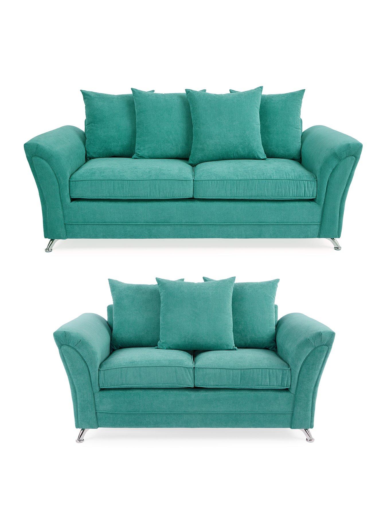 very-home-dury-scatter-back-3-2-seater-fabric-sofa-set-buy-amp-save-teal--nbspfscreg-certifiedstillFront