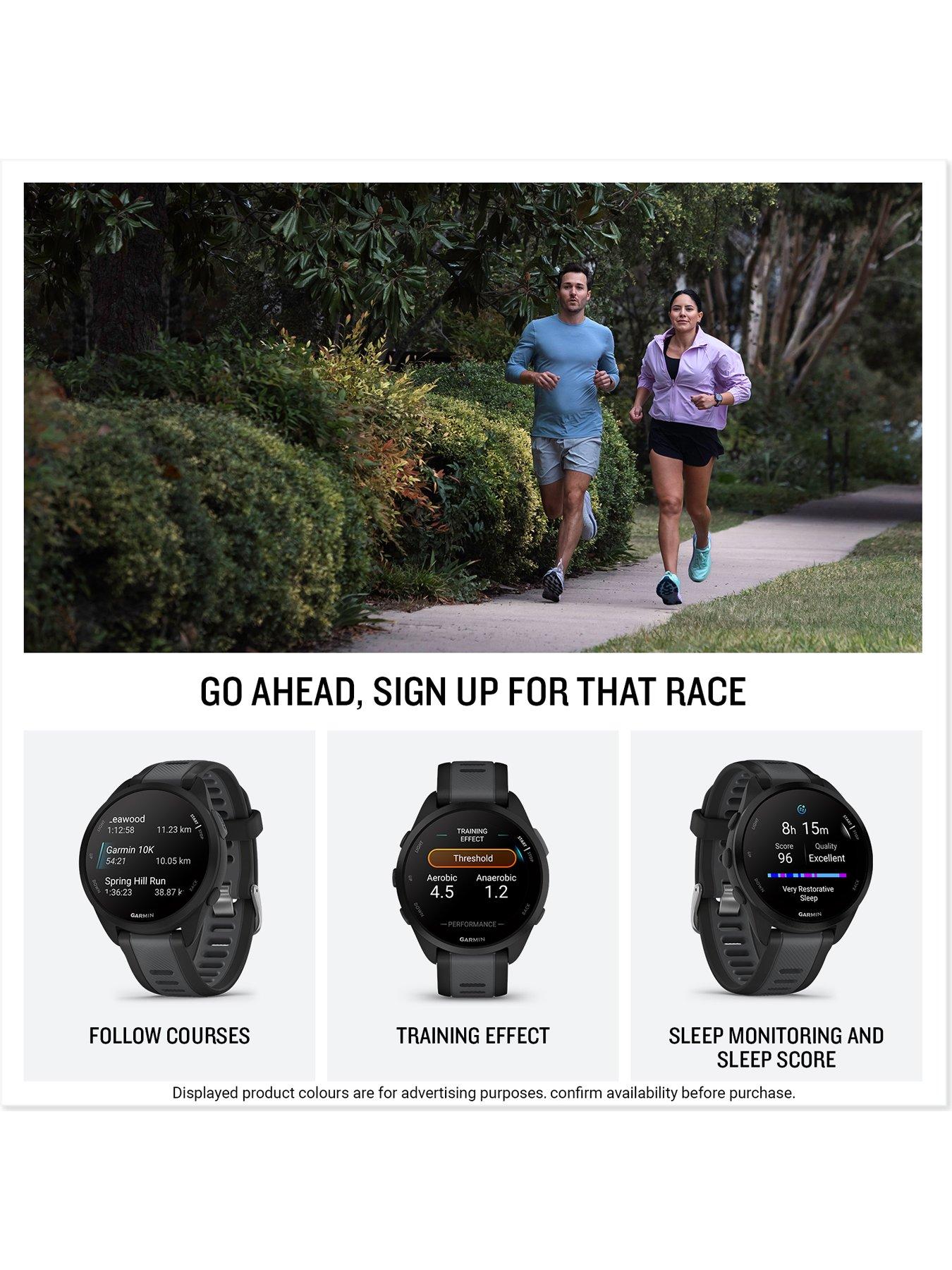 garmin-forerunner-165-gps-running-smartwatch-blackslate-grey-wwdetail