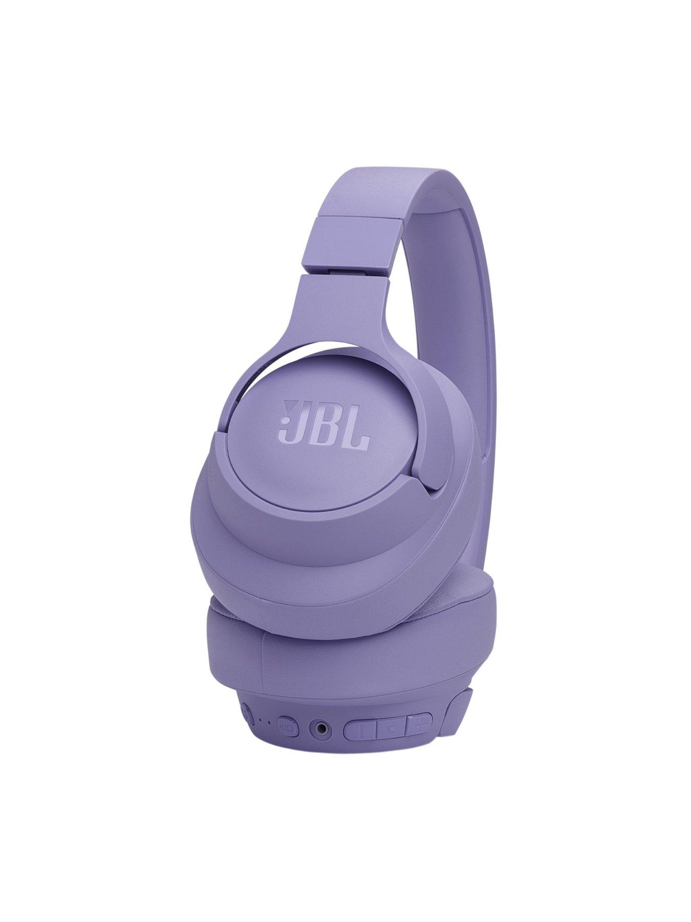 JBL Tune 770NC Noise Cancelling Wireless Over-Ear Headphones - Purple