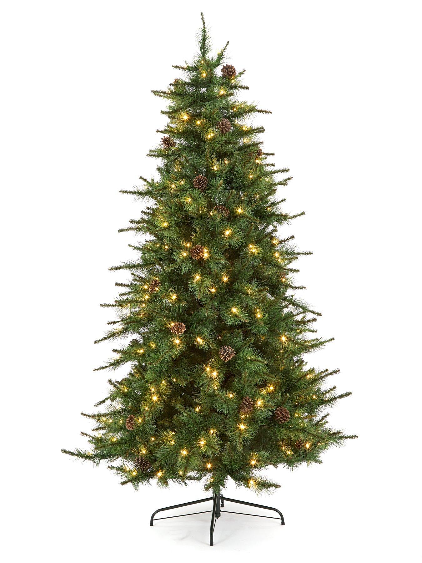 very-home-7ft-210-cm-pre-lit-merrydown-christmas-treestillFront