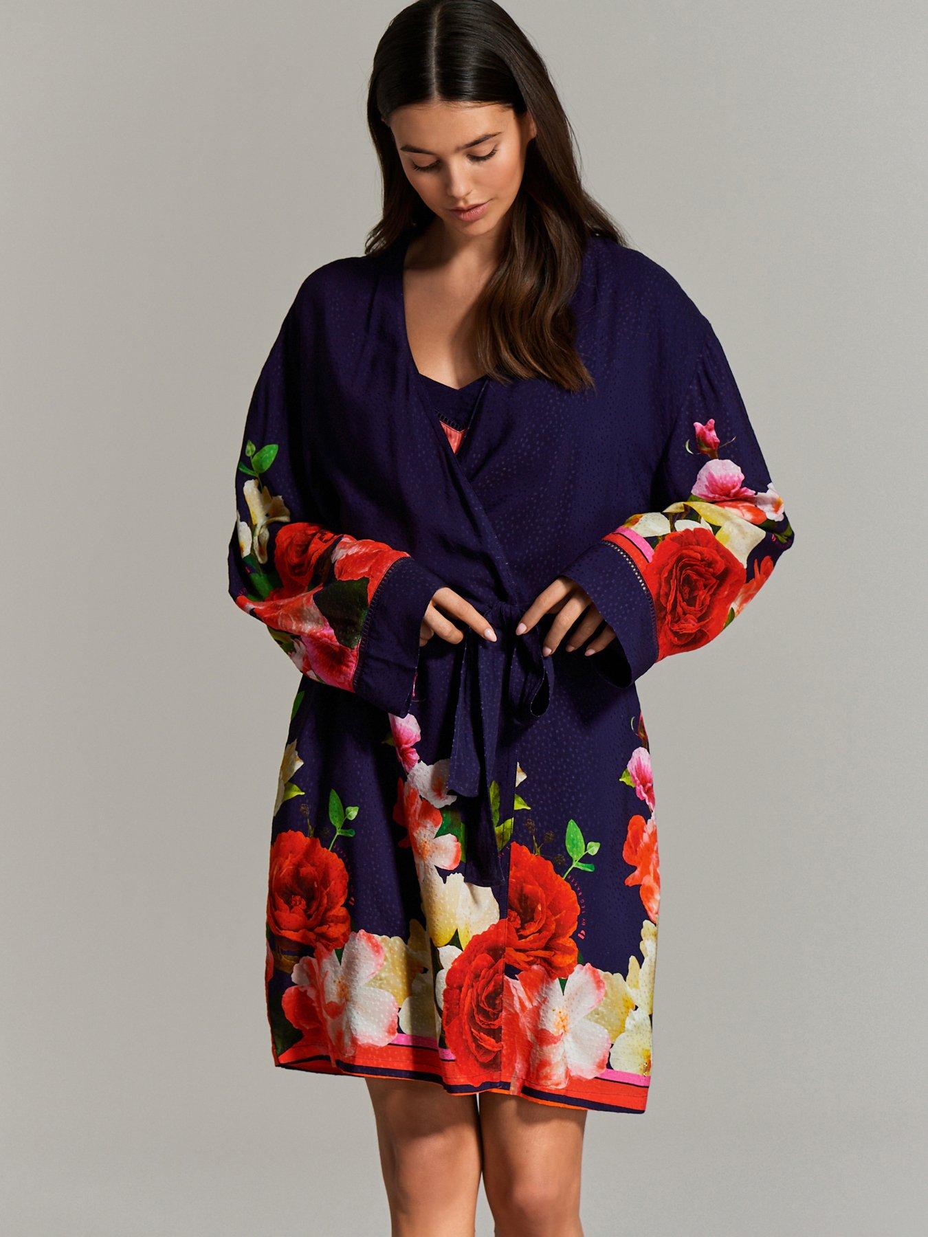 b-by-ted-baker-b-by-baker-floral-printed-tie-waisted-robe-navy-coral