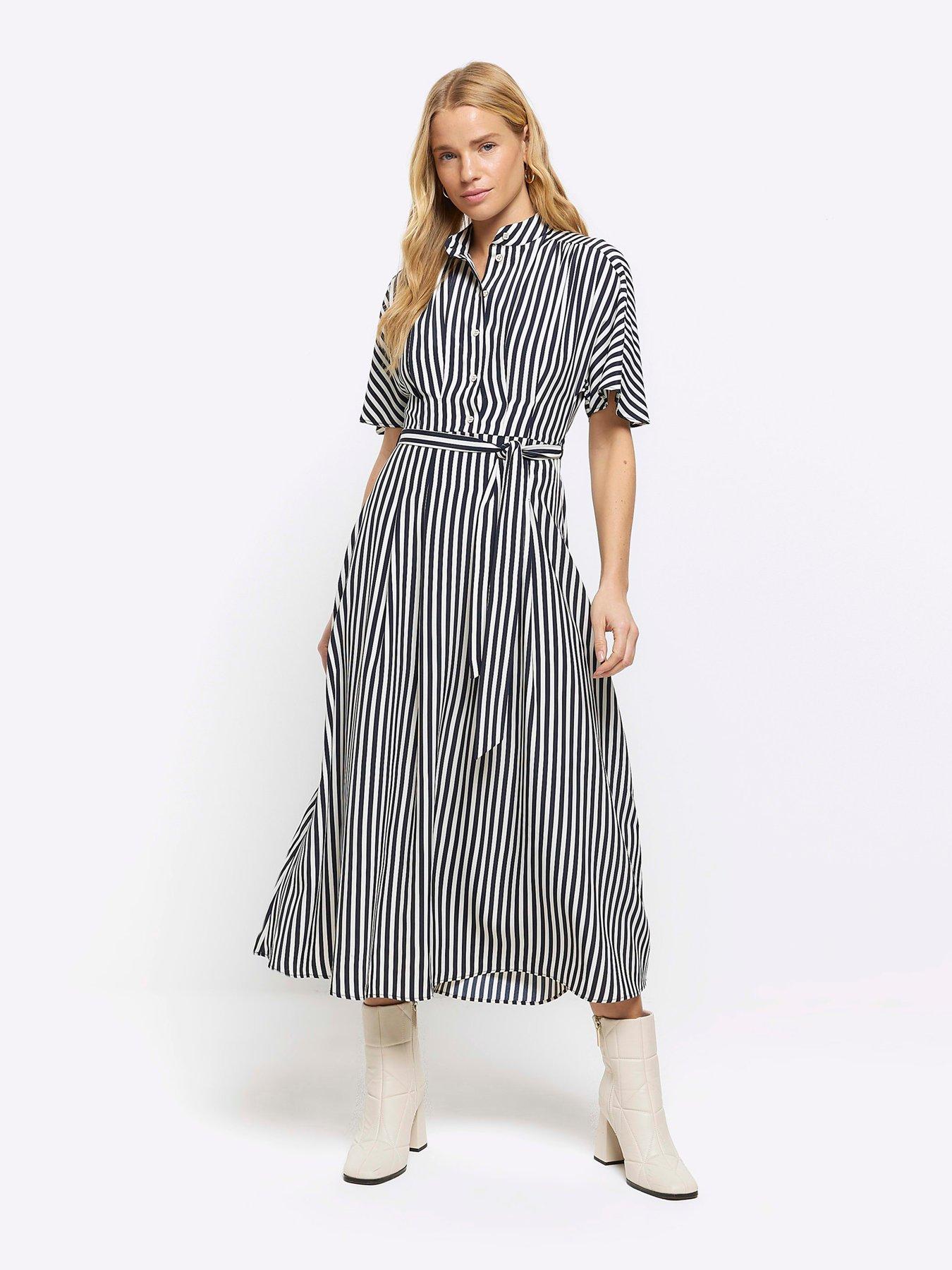 river-island-belted-striped-shirt-dress-navy