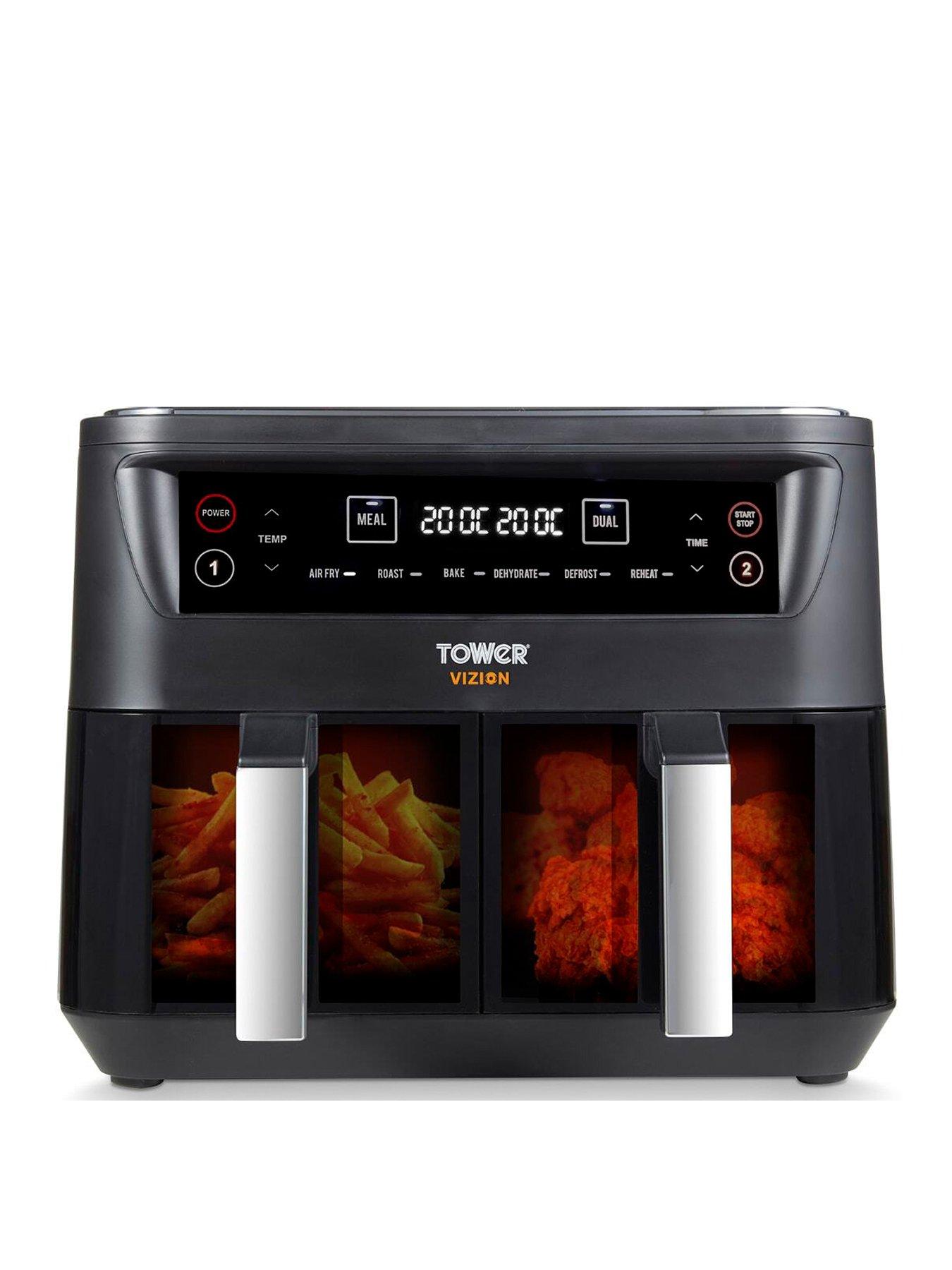 tower-vortx-vizion-8l-dual-basket-air-fryer