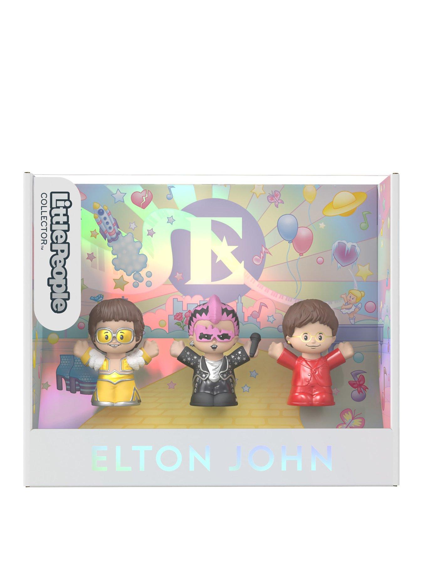 Image 1 of 7 of Fisher-Price Little People Elton John Collector&nbsp;Special Edition&nbsp;Figure Set