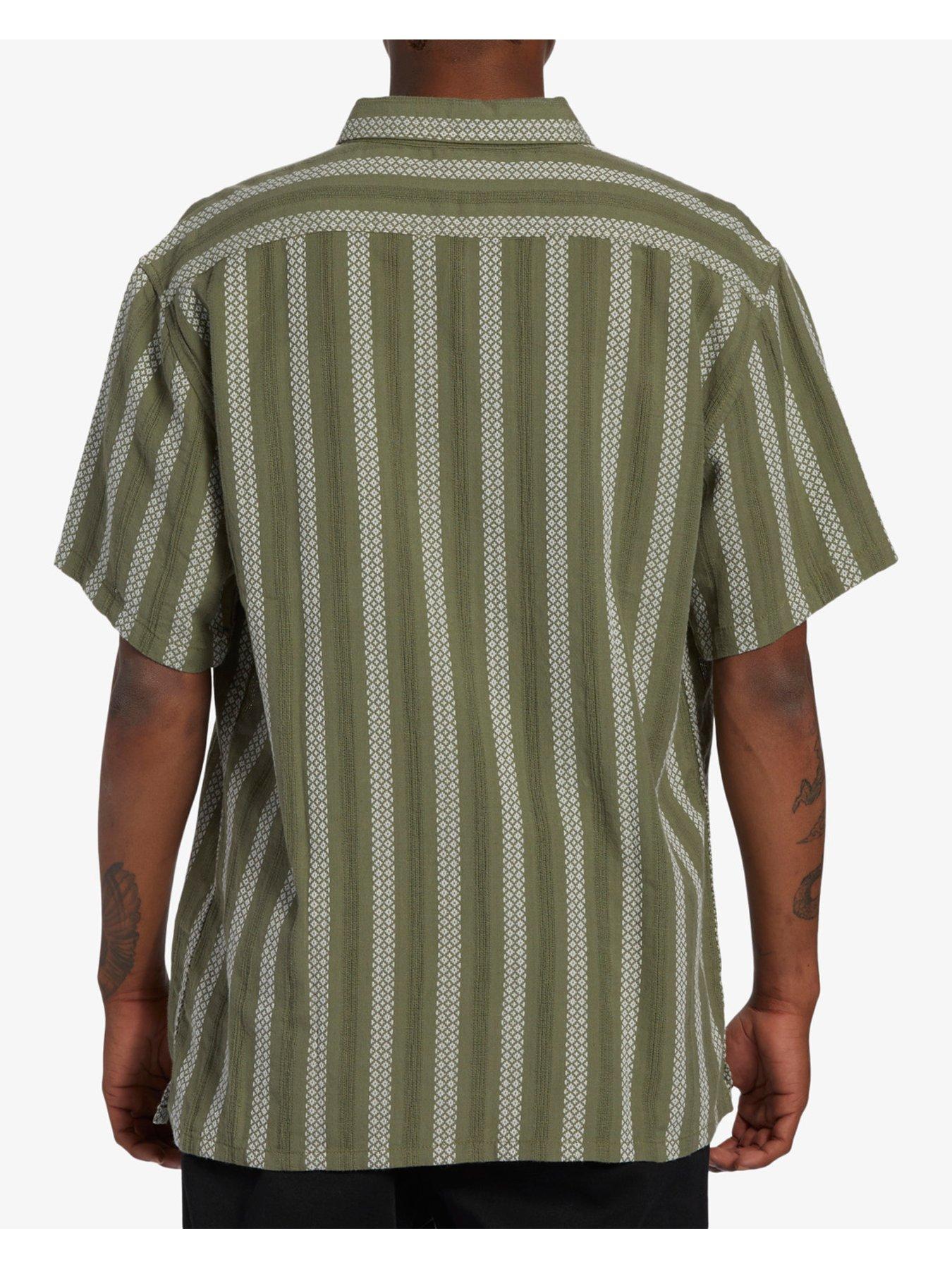 billabong-mens-sundays-jacquard-short-sleeve-shirt-olivestillFront