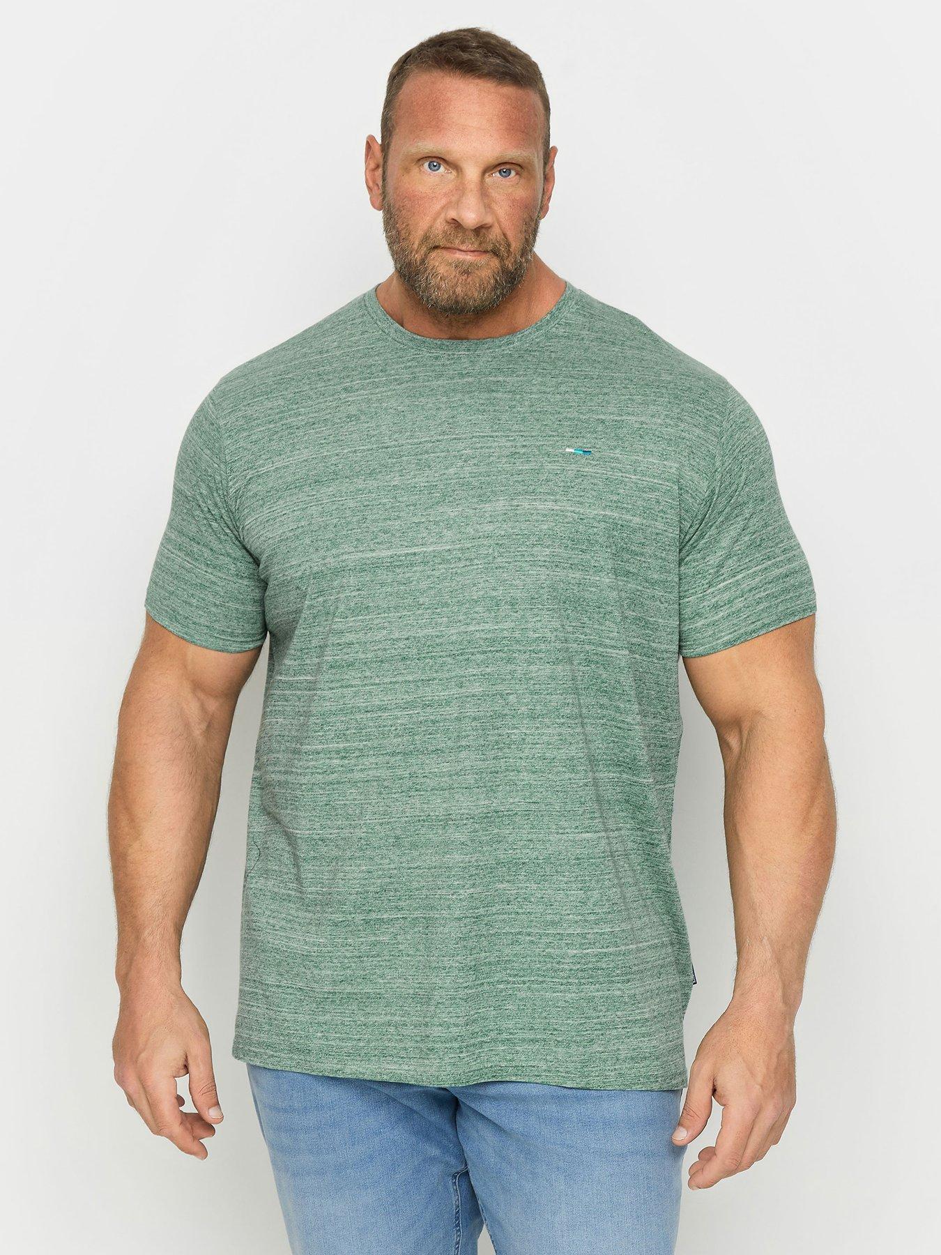 badrhino-injected-slub-short-sleeve-t-shirt-green