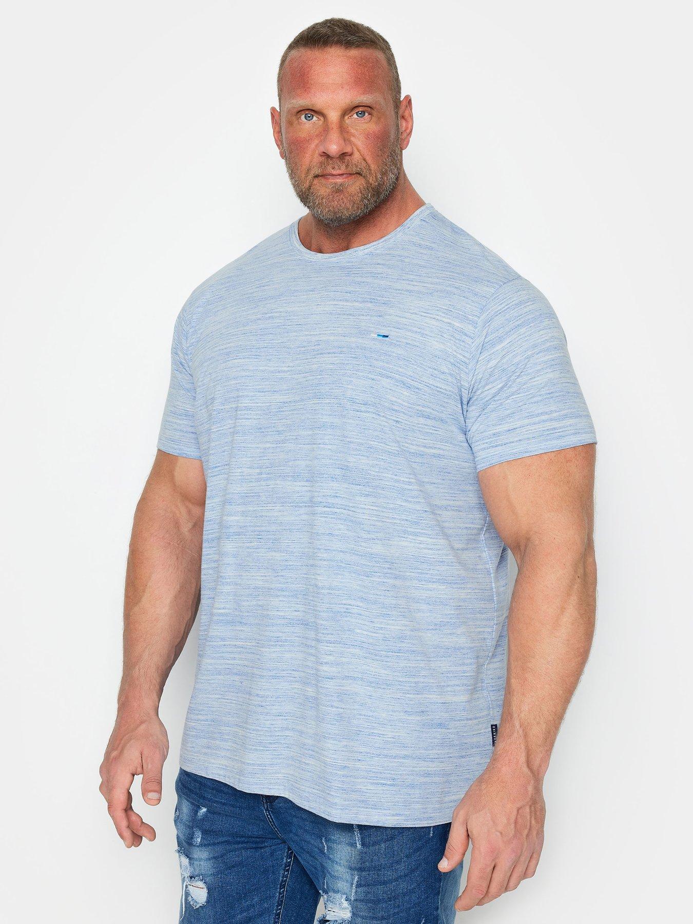 badrhino-injected-slub-short-sleeve-t-shirt-blue