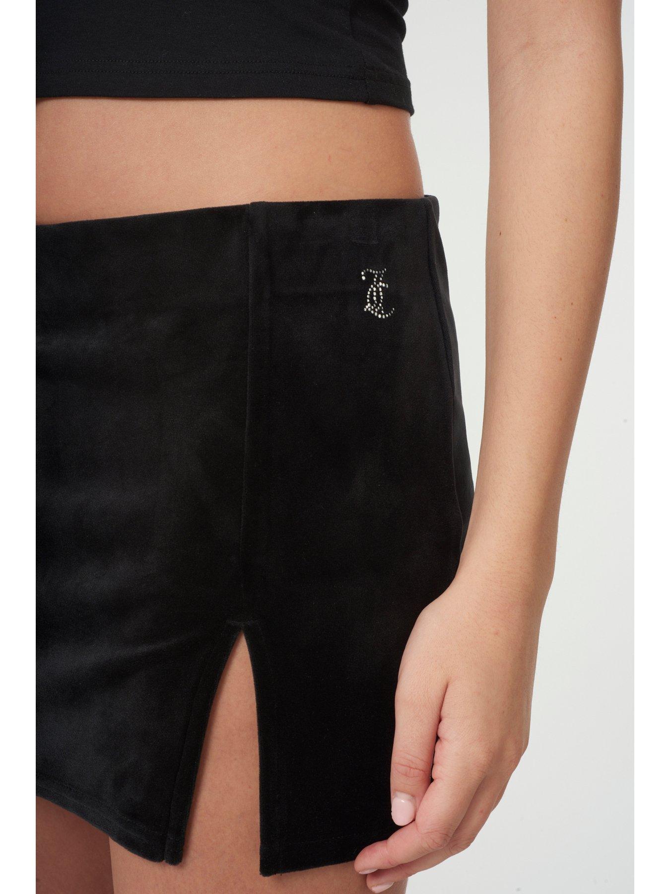 juicy-couture-classic-velour-mini-skirt-with-juicy-diamante-logo-blackdetail