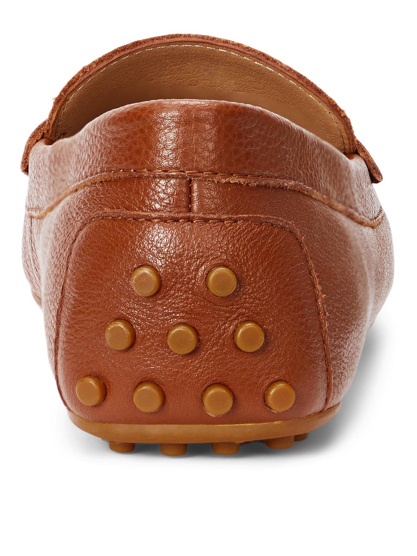 Image 3 of 4 of Lauren by Ralph Lauren Barnsbury Flat Driver - Brown