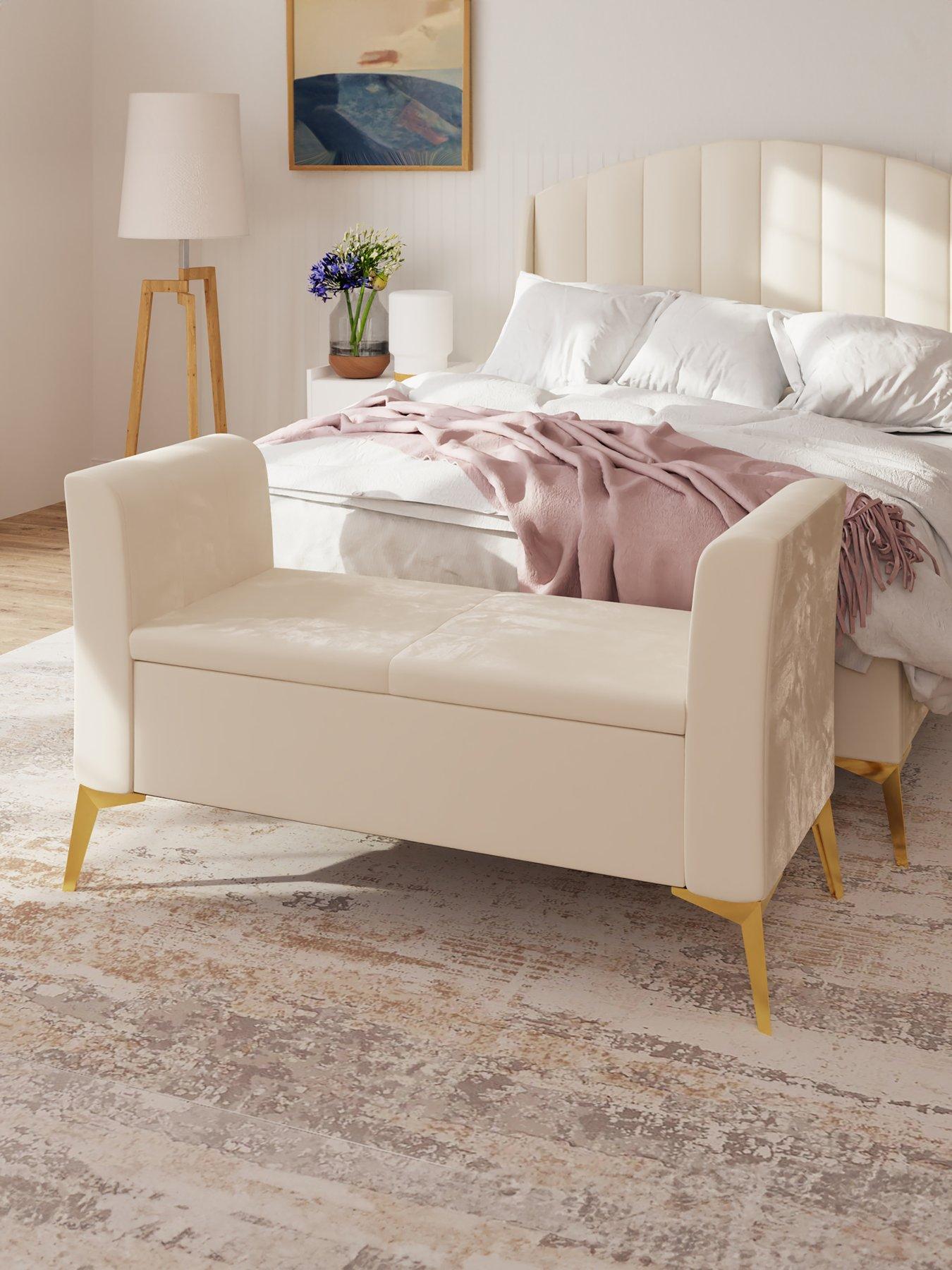 undefined Pettine Ottoman Storage Bench