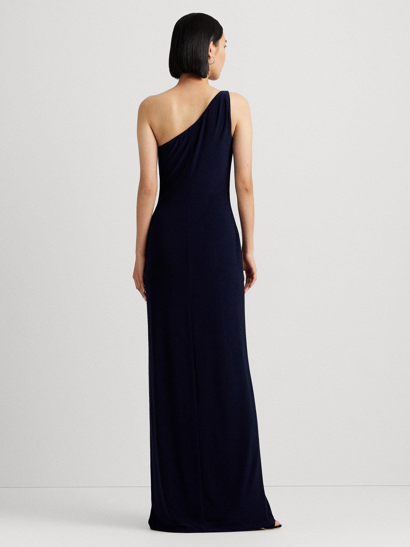 lauren-by-ralph-lauren-belina-one-shoulder-evening-dress-navystillFront