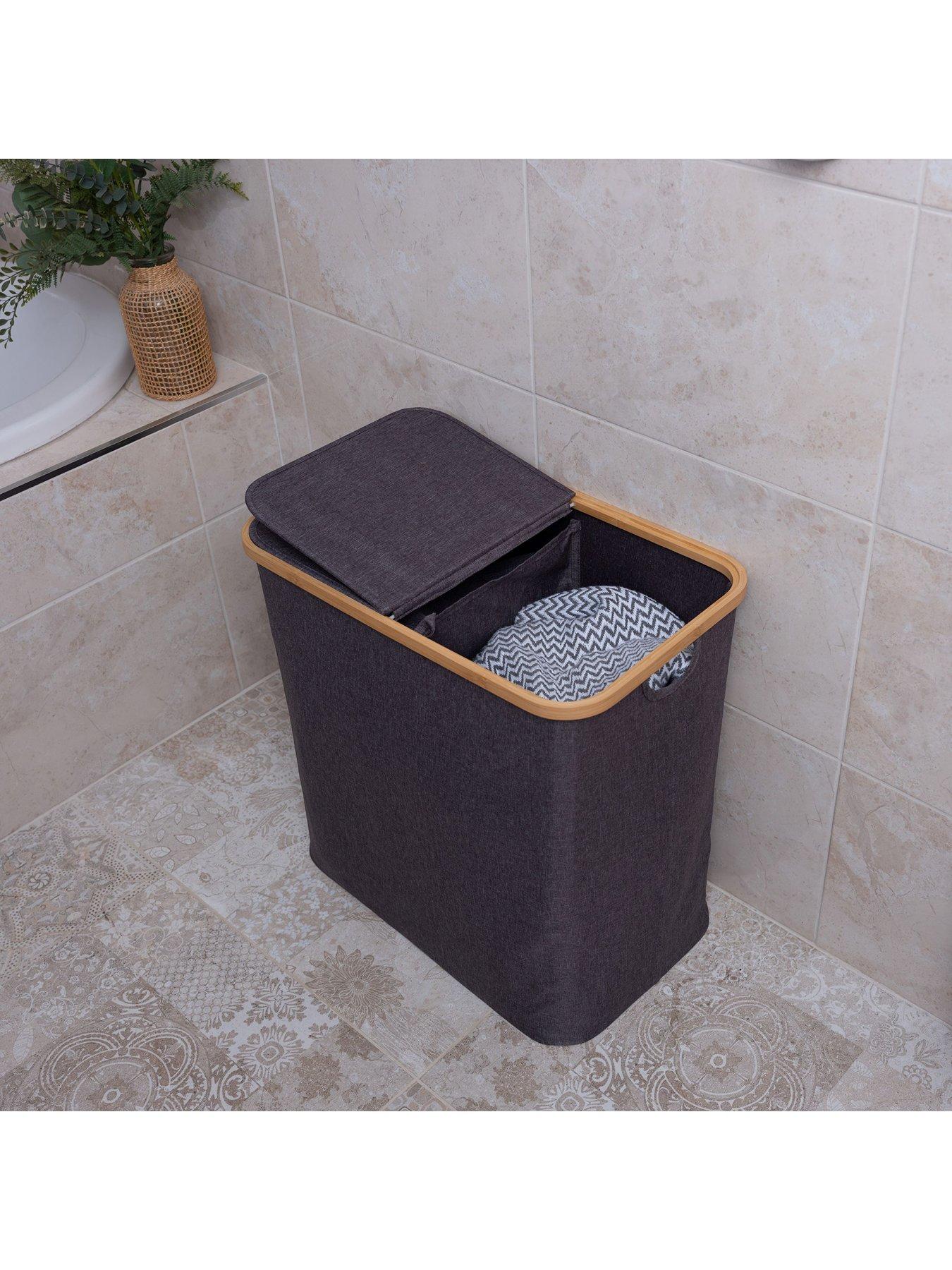 Image 3 of 7 of Addis 85-Litre Collapsible Twin Laundry Bin
