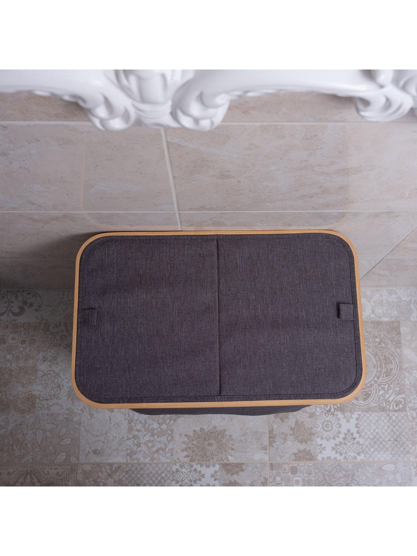 Image 5 of 7 of Addis 85-Litre Collapsible Twin Laundry Bin
