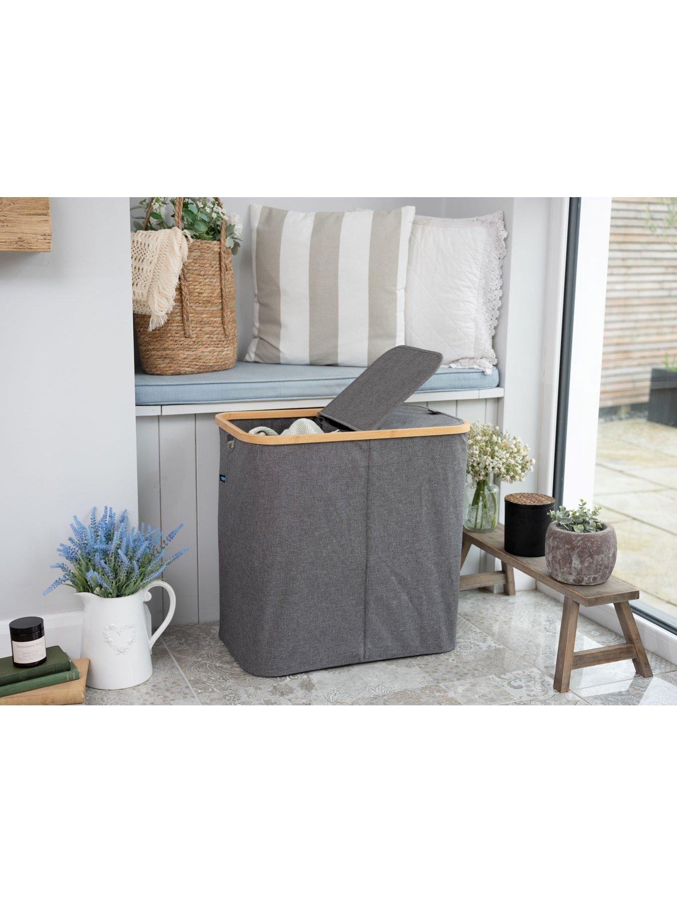 Image 7 of 7 of Addis 85-Litre Collapsible Twin Laundry Bin