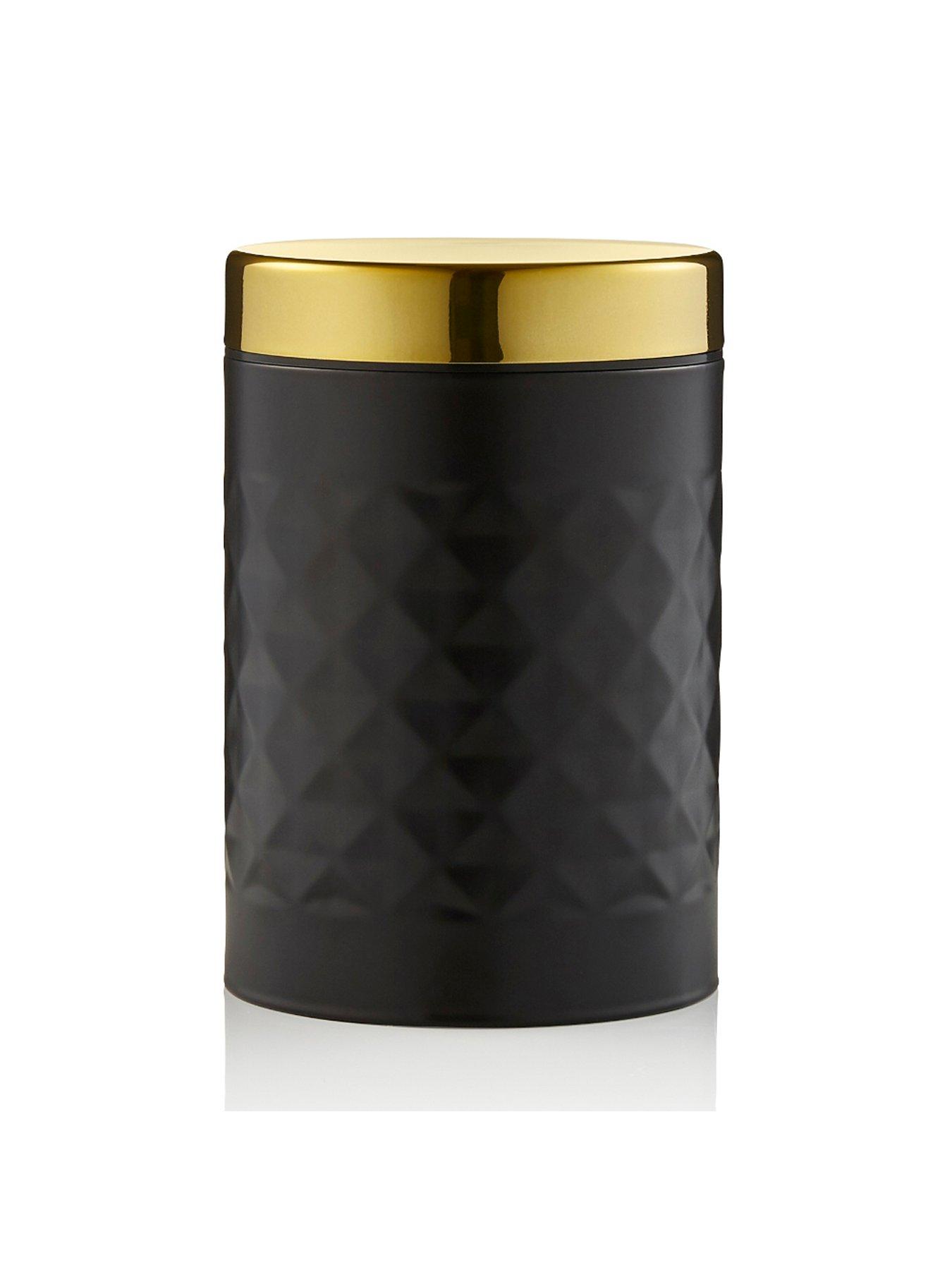 swan-set-of-3-canisters-with-diamond-pattern-blackback