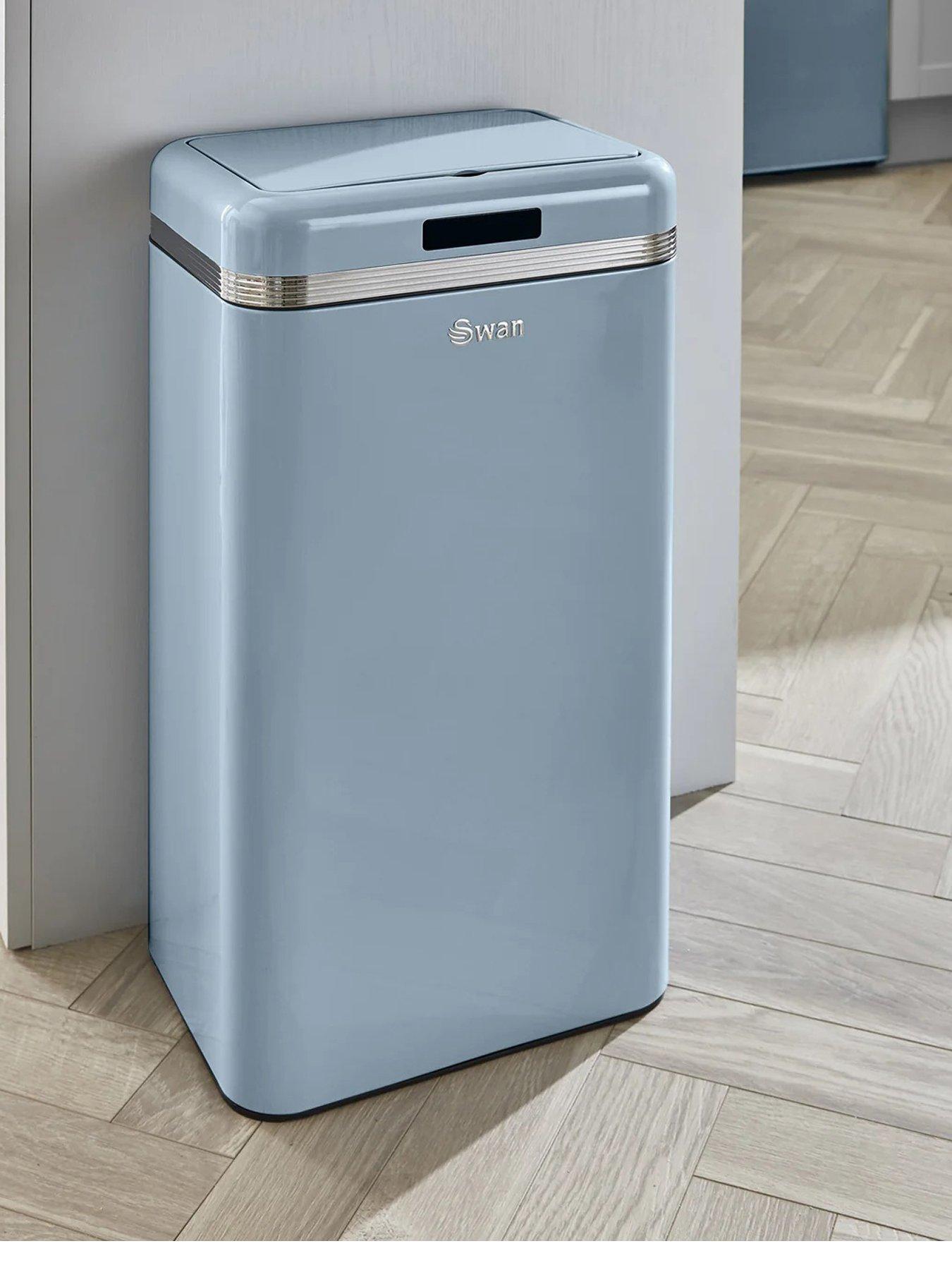 swan-retro-45l-square-sensor-bin-blue