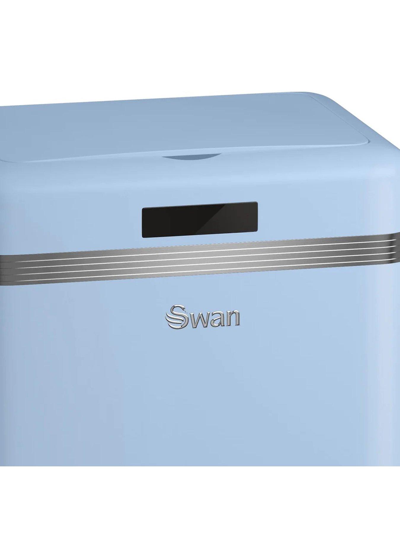 Image 4 of 4 of Swan Retro 45l Square Sensor Bin - Blue