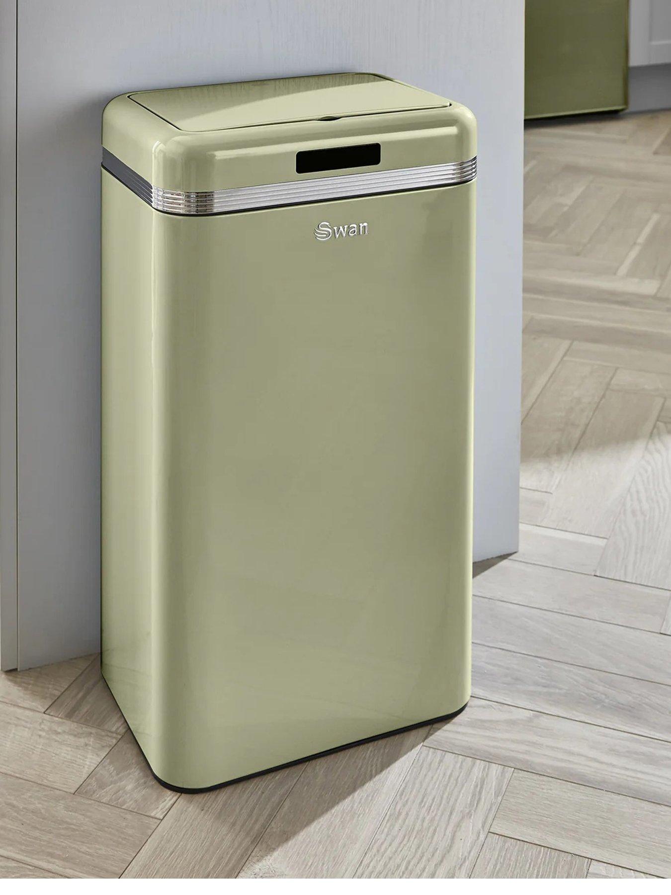 swan-retro-45l-square-sensor-bin-green