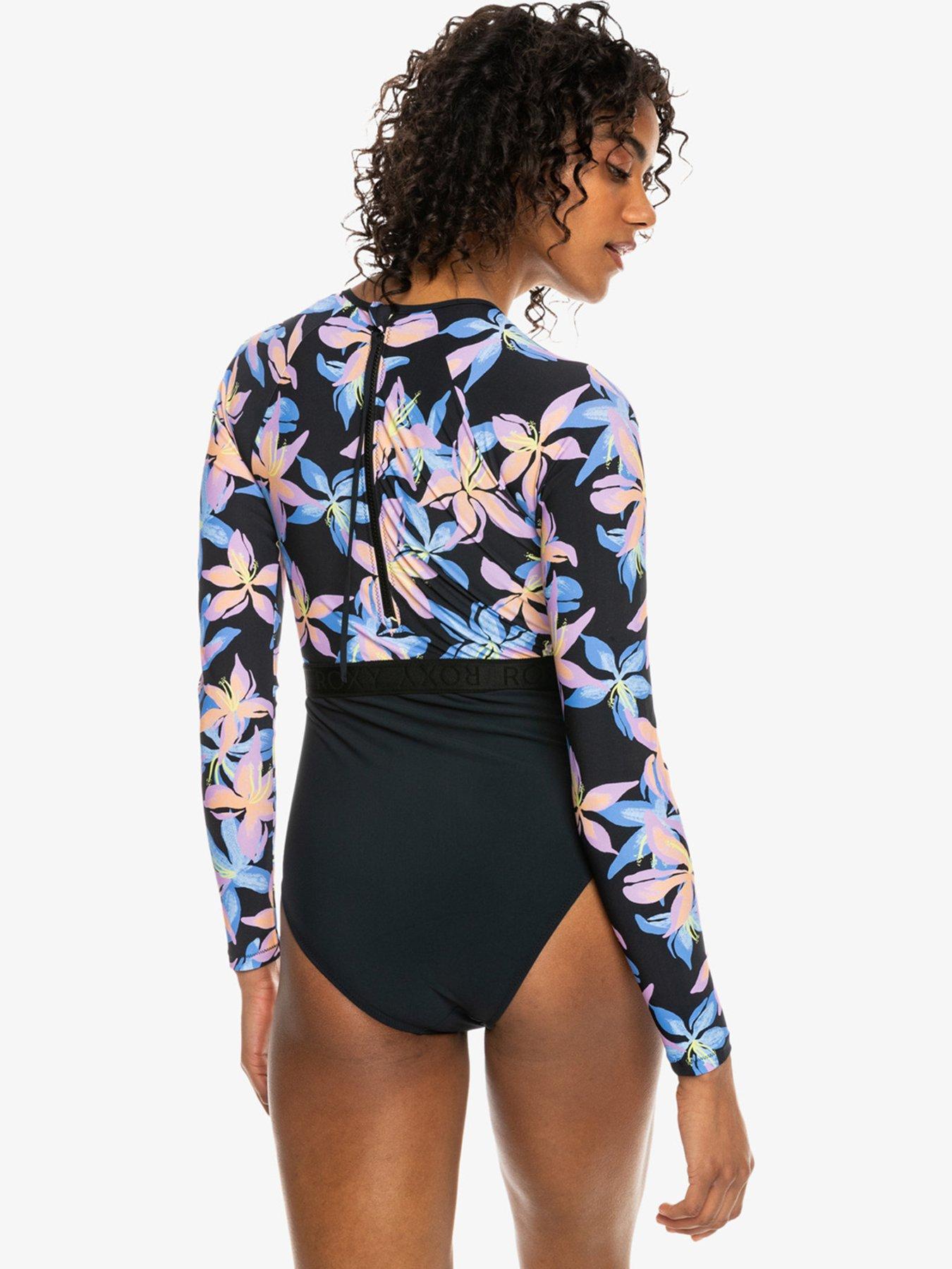 roxy-womens-active-long-sleeve-back-zip-all-in-one-rashguard-charcoalstillFront