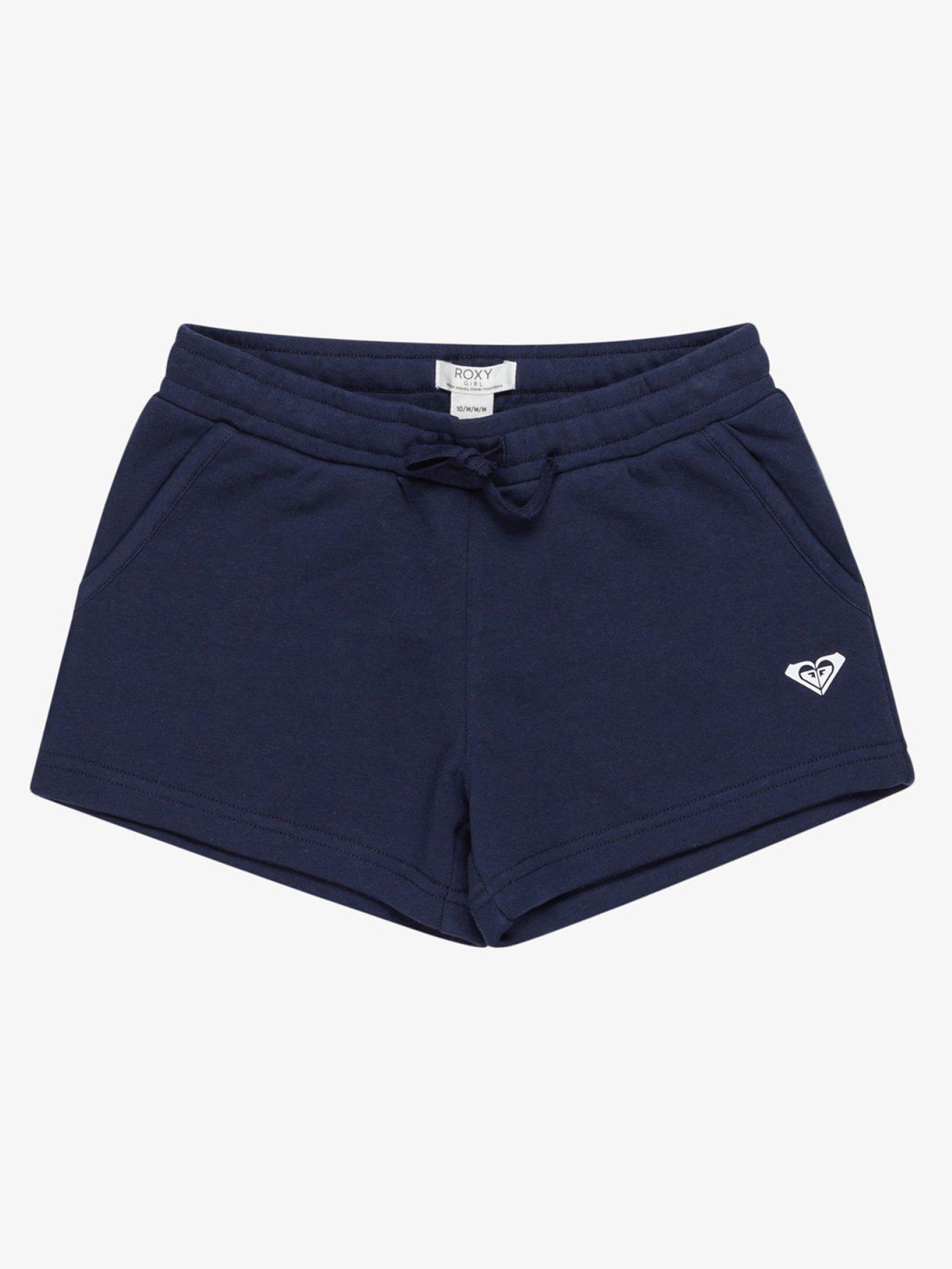 roxy-girls-regular-fit-fully-elasticated-waist-jogger-shorts-navy