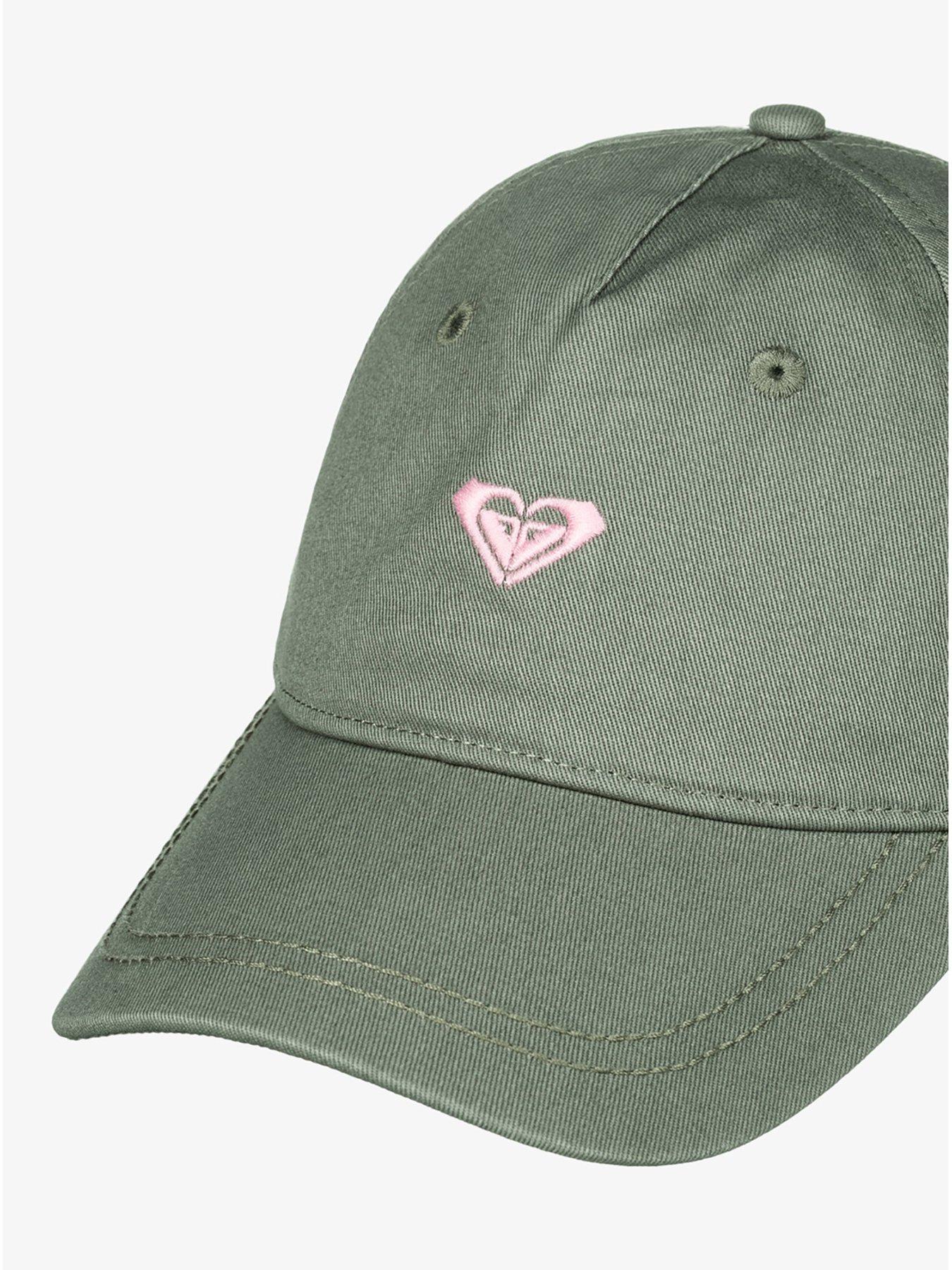 roxy-girls-cotton-baseball-cap-with-leather-logo-patch-greenoutfit