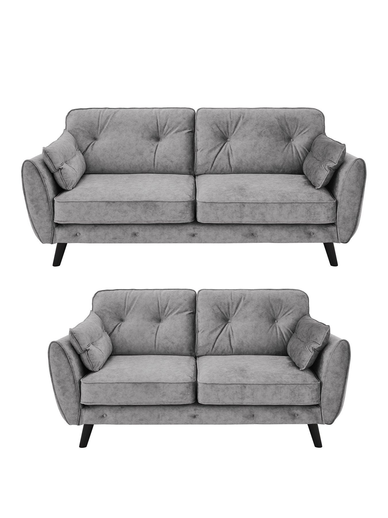 very-home-paulo-velvetnbsp3-2-seater-sofa-set-buy-amp-save-greynbsp--fscreg-certified