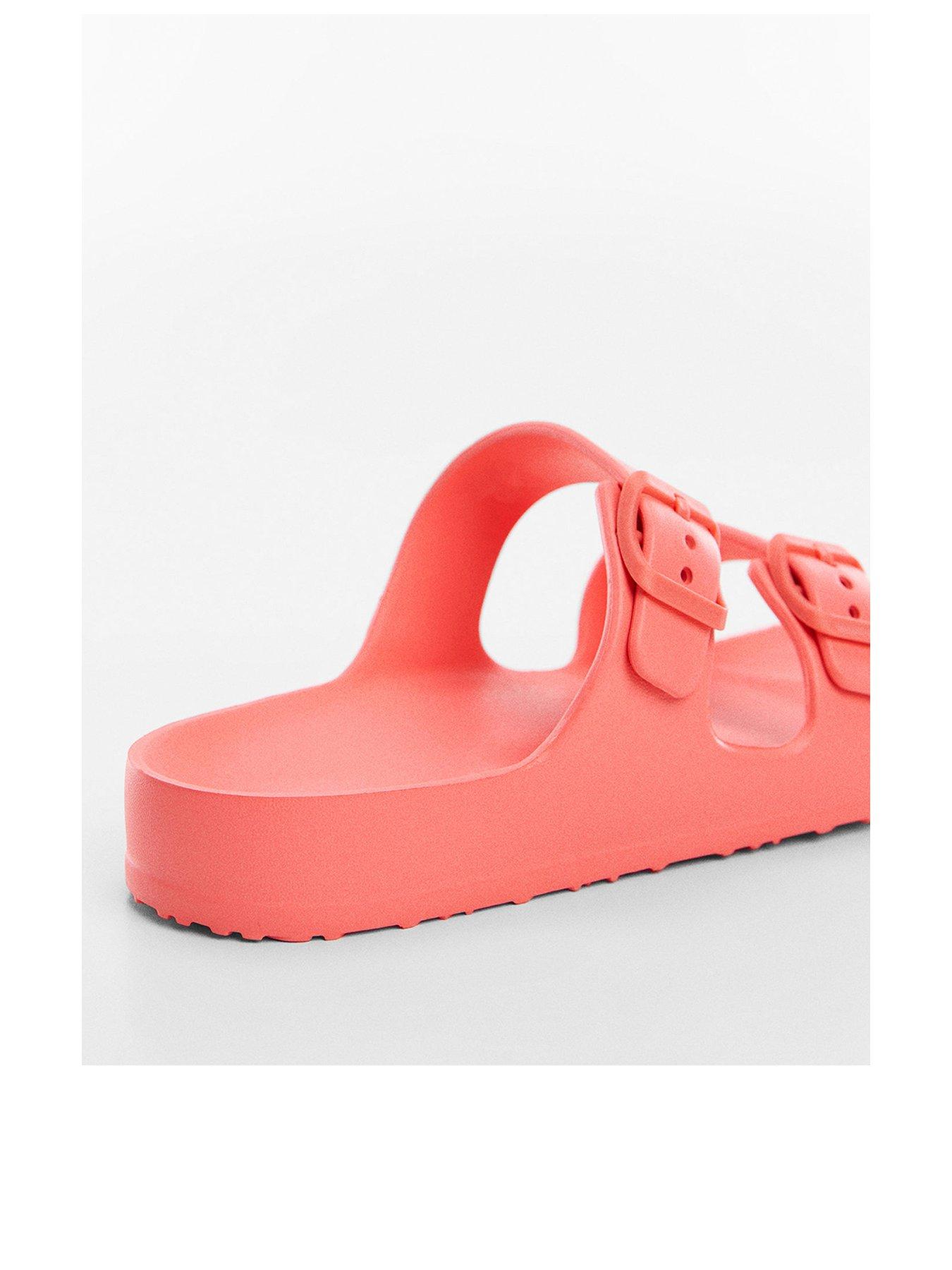 mango-girls-double-buckle-pu-sandals-bright-redback