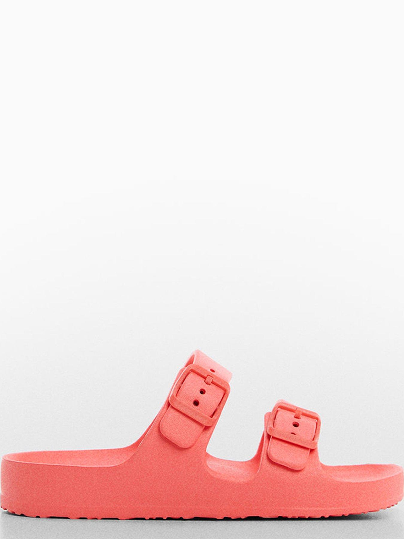 mango-girls-double-buckle-pu-sandals-bright-reddetail