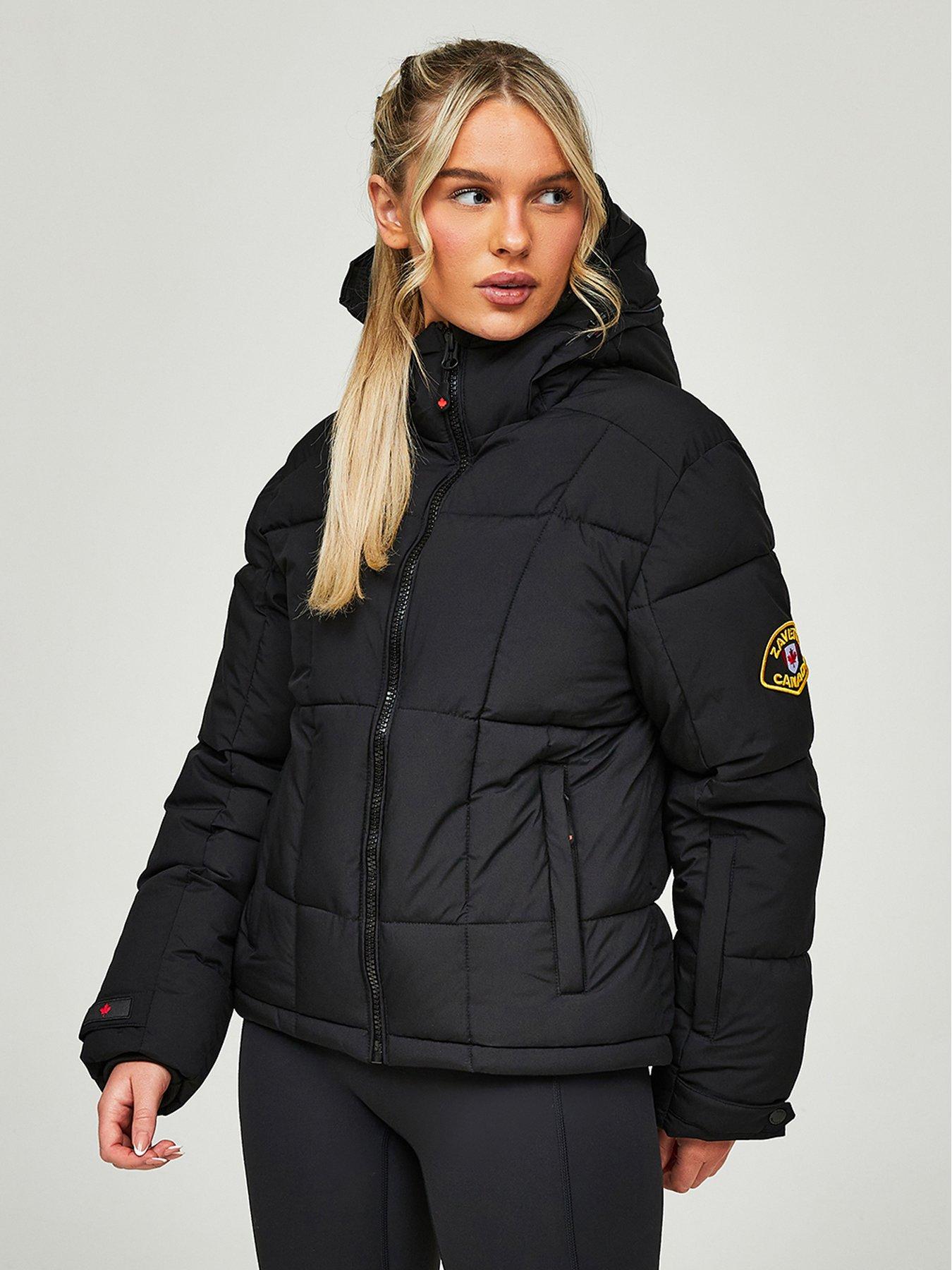 Zavetti Canada Guilia Cropped Padded Jacket - Black