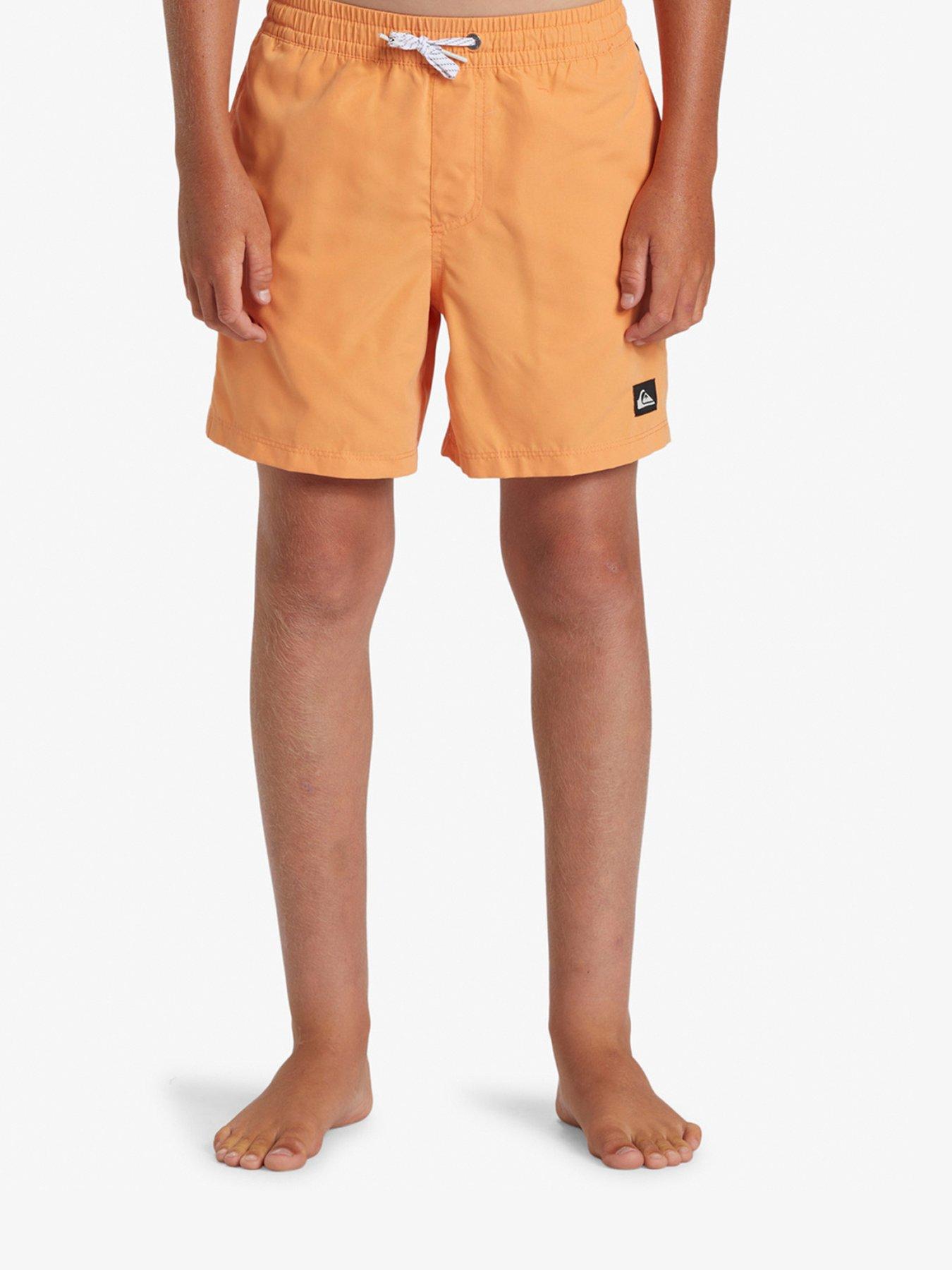 quiksilver-boys-everyday-solid-volley-swim-shorts-orange