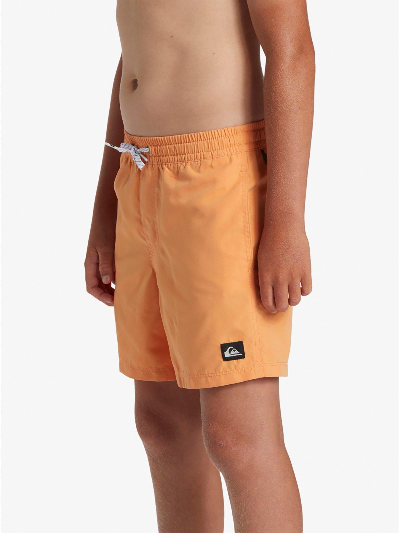 quiksilver-boys-everyday-solid-volley-swim-shorts-orangeoutfit