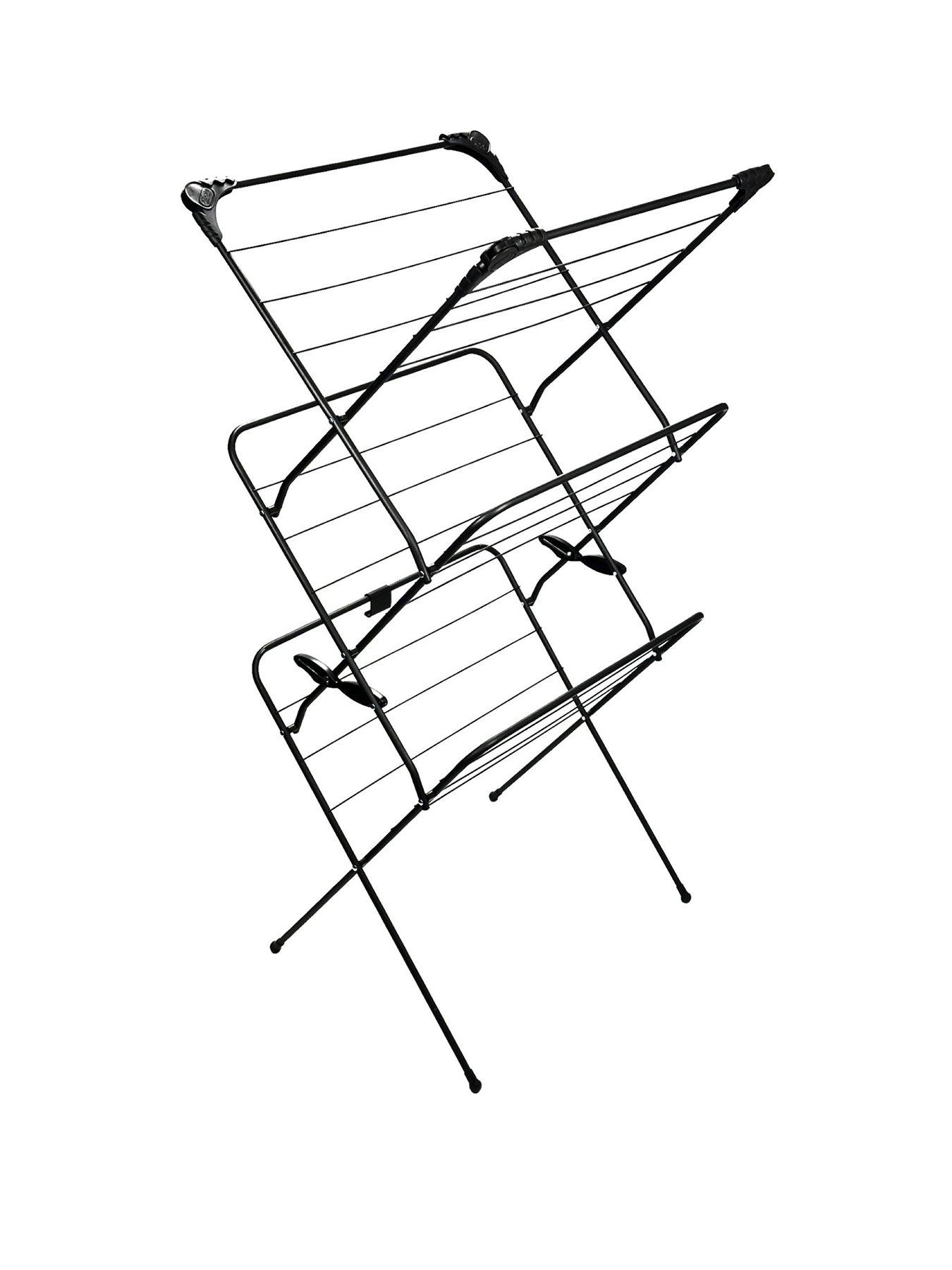 addis-14m-3-tier-airer-with-hanger-corner-hooksfront