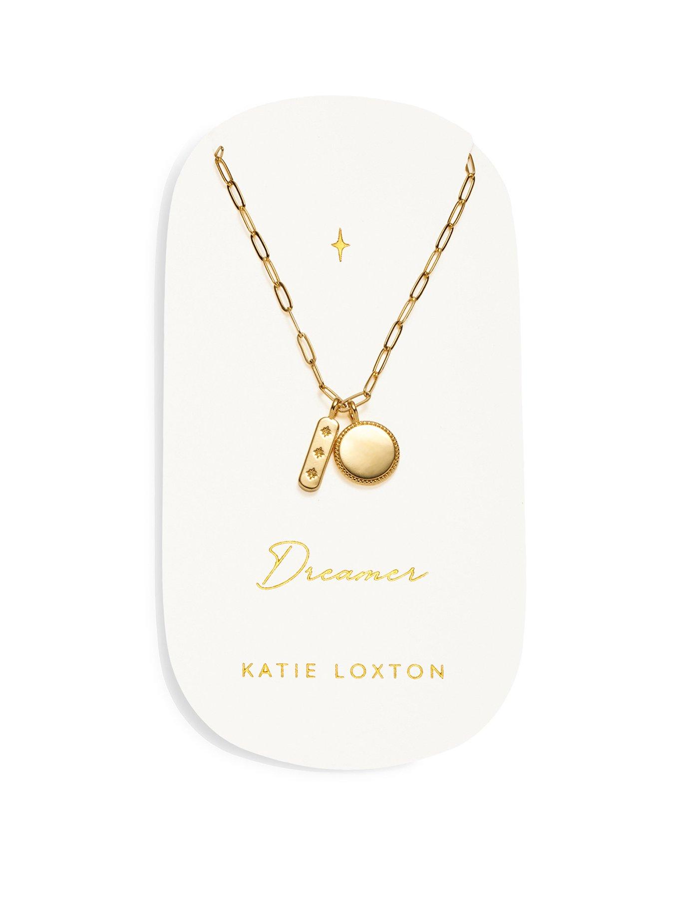 katie-loxton-dreamer-waterproof-gold-charm-necklace