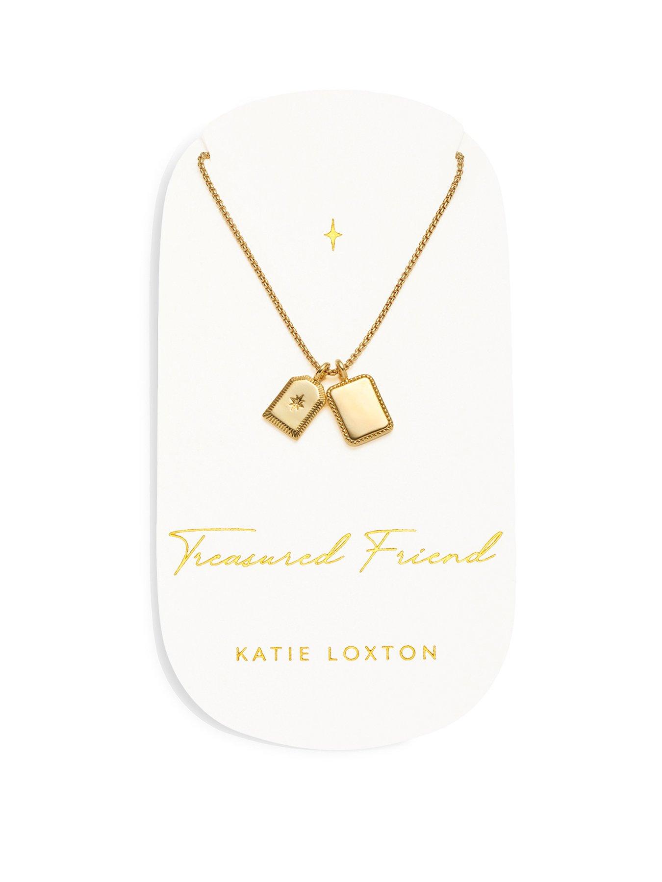 katie-loxton-treasured-friend-waterproof-gold-charm-necklace