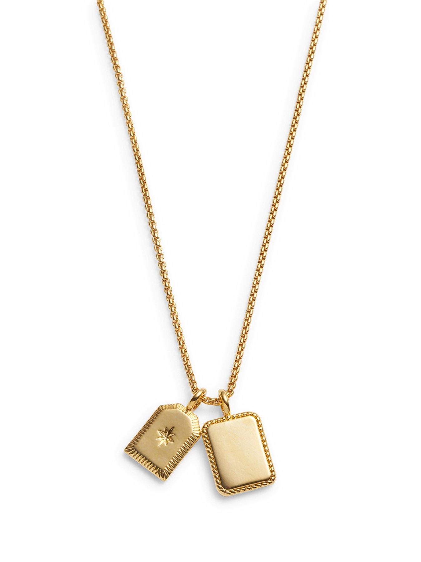 katie-loxton-treasured-friend-waterproof-gold-charm-necklaceback