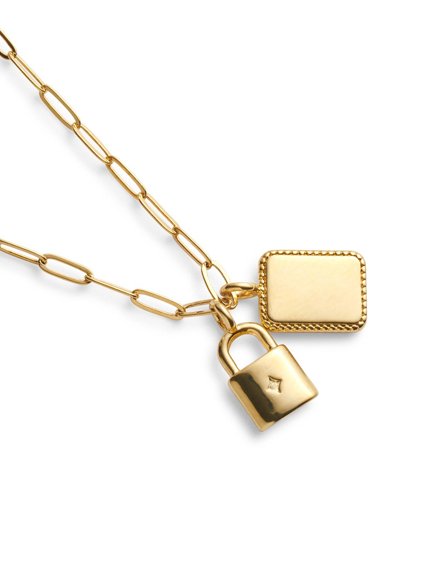 katie-loxton-inner-strength-waterproof-gold-charm-necklaceoutfit