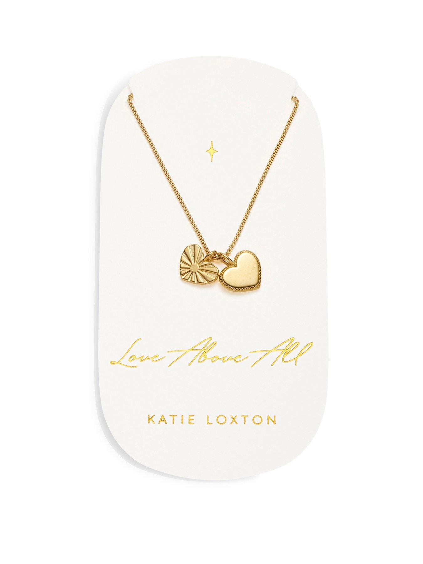 katie-loxton-love-above-all-waterproof-gold-charm-necklace